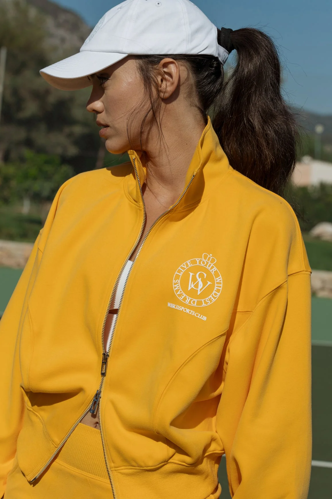 WISKII Two-Way Zipper Jacket