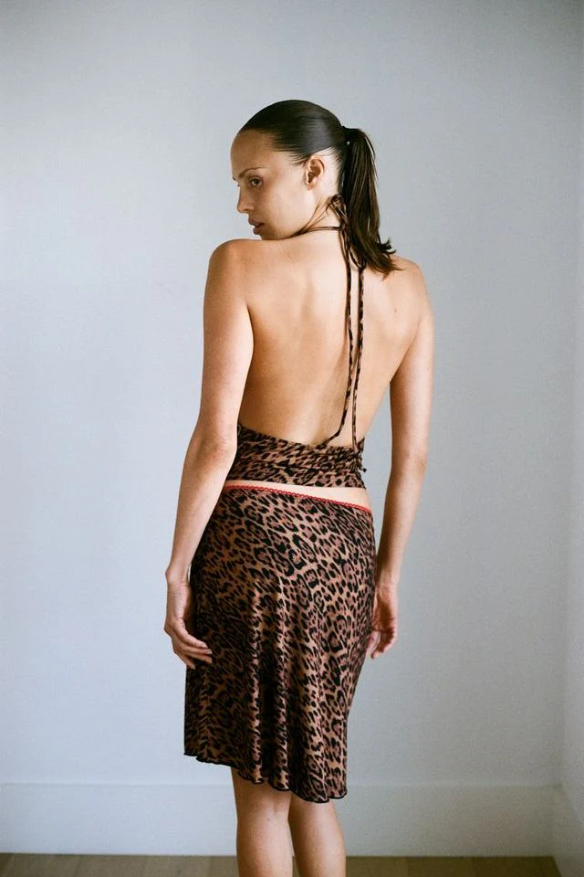 THE ELSA TOP IN CHEETAH