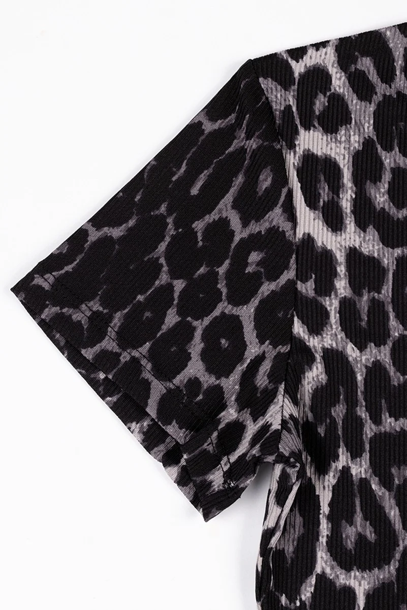 Leopard Print Baby Tee
