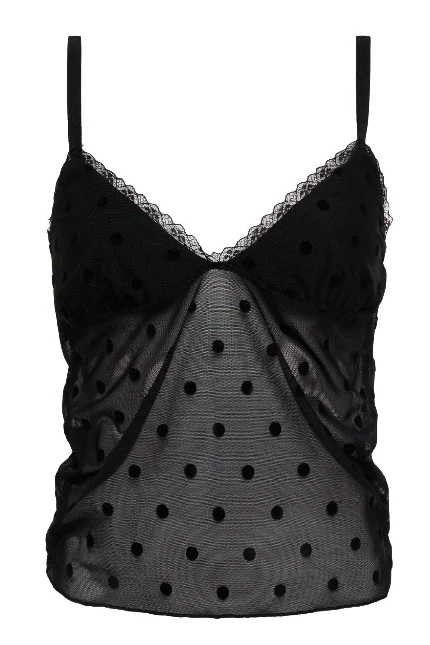 THE GIGI TOP IN BLACK