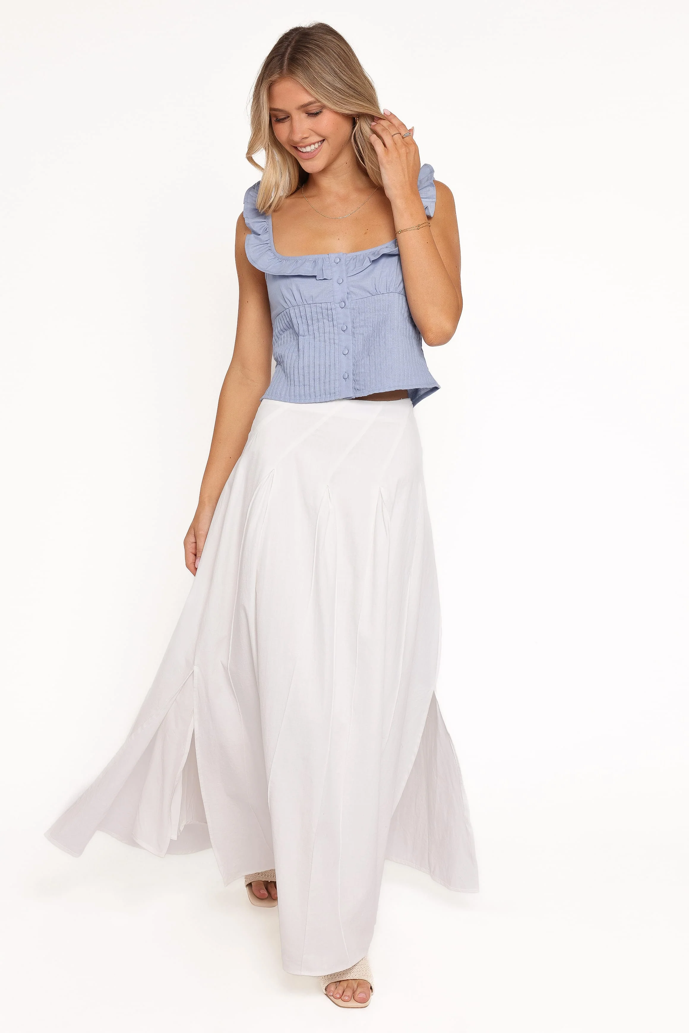 Dervla Top - Blue