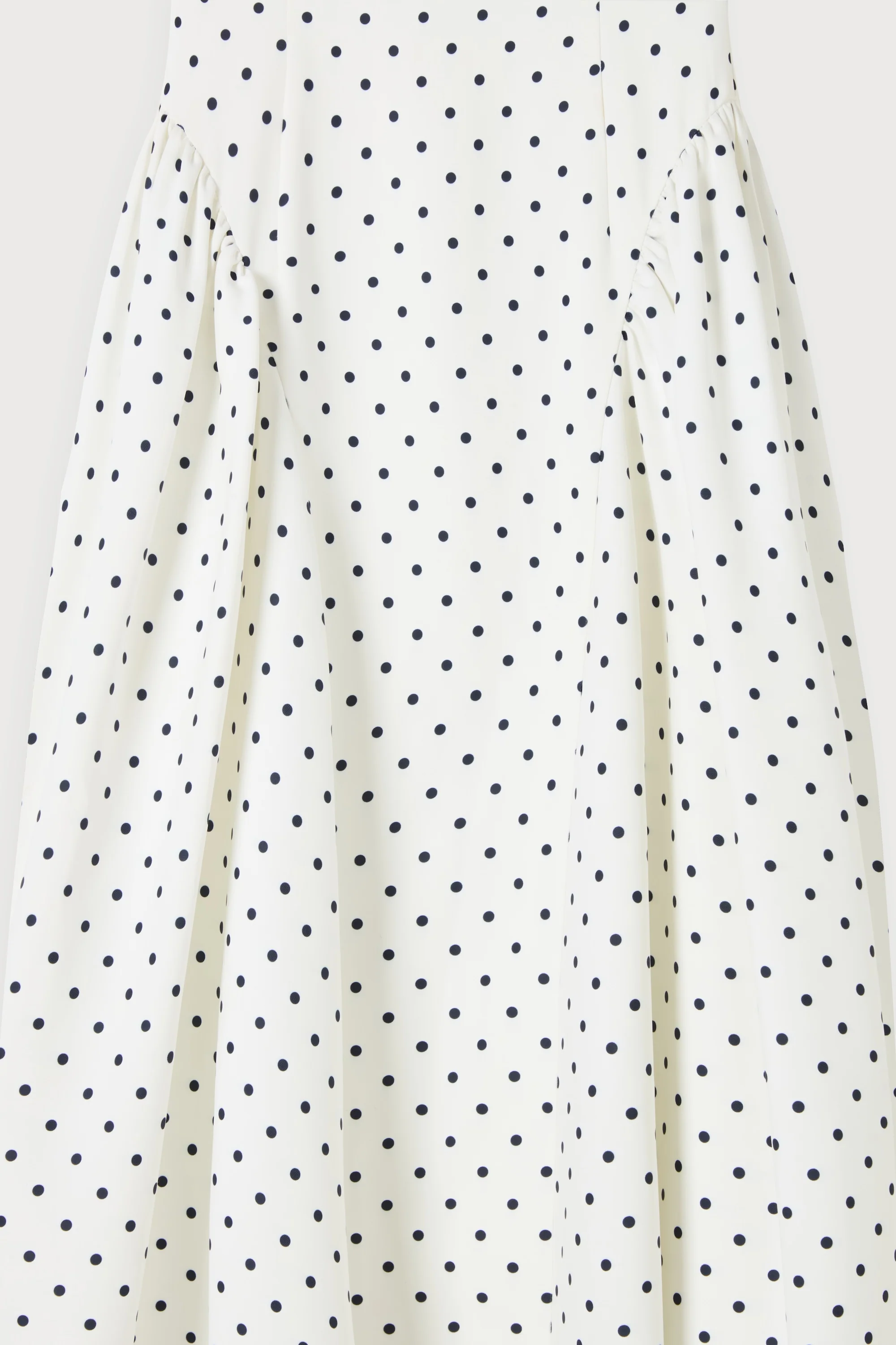 Cap Sleeve Gathered Midi Dress
