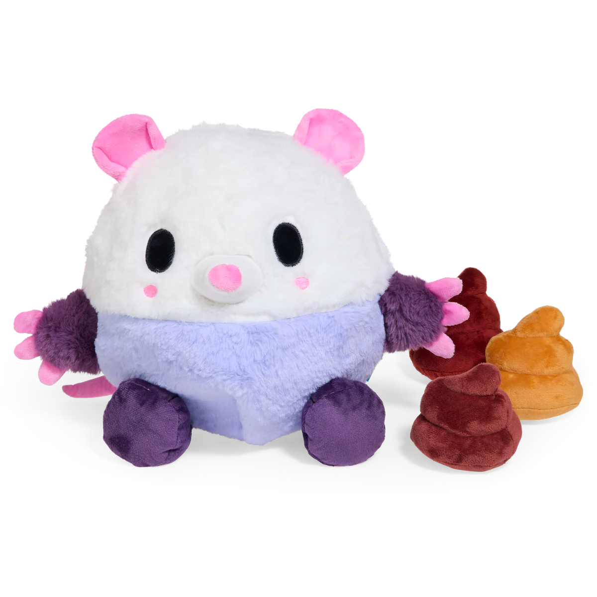 Poopers the Opossum Plush Extra-Large Multi-Part + Enrichment Dog Toy