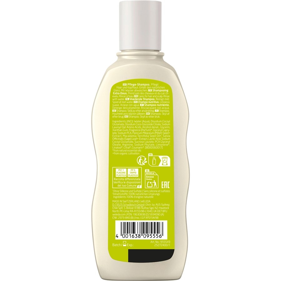 WELEDA Shampoo Delikatny i łagodny szampon jaglany
