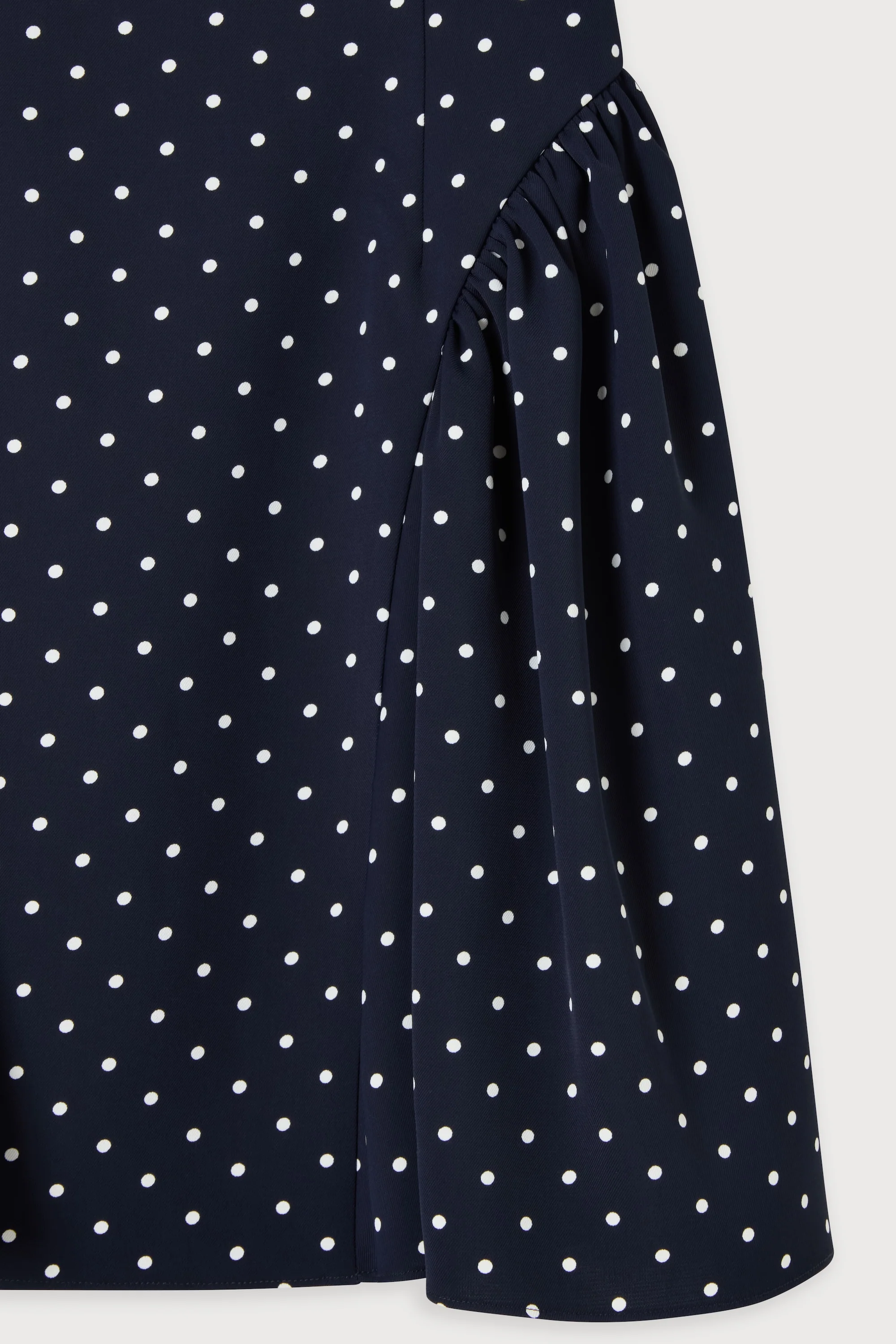 Cap Sleeve Gathered Mini Dress