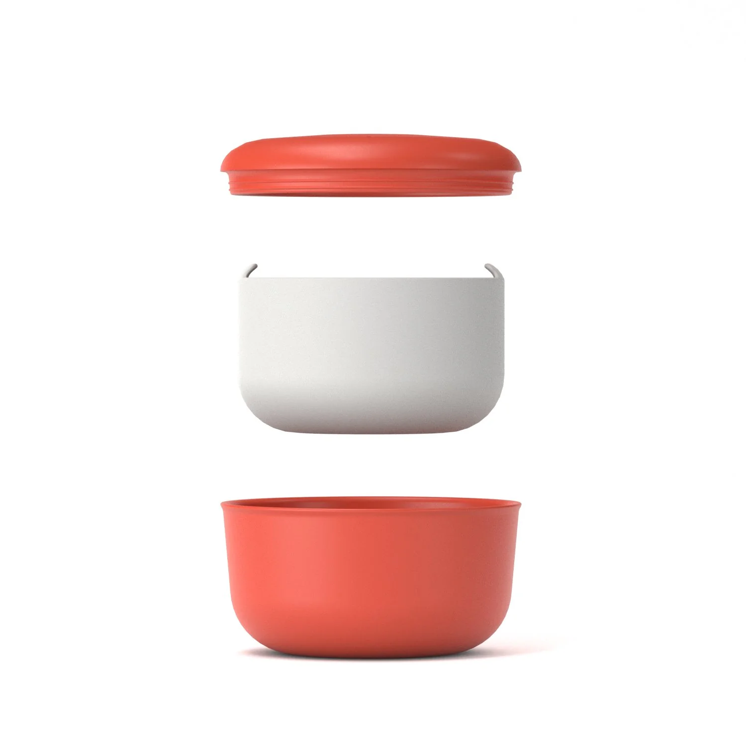 Vogeelle Lunch Set with heat-safe insert - Persimmon