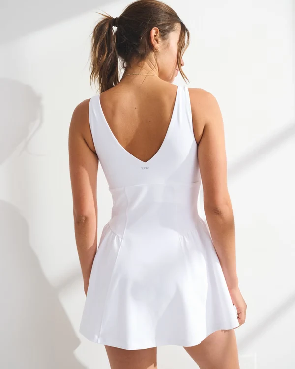 YPB sculptLUX V-Neck Mini Dress