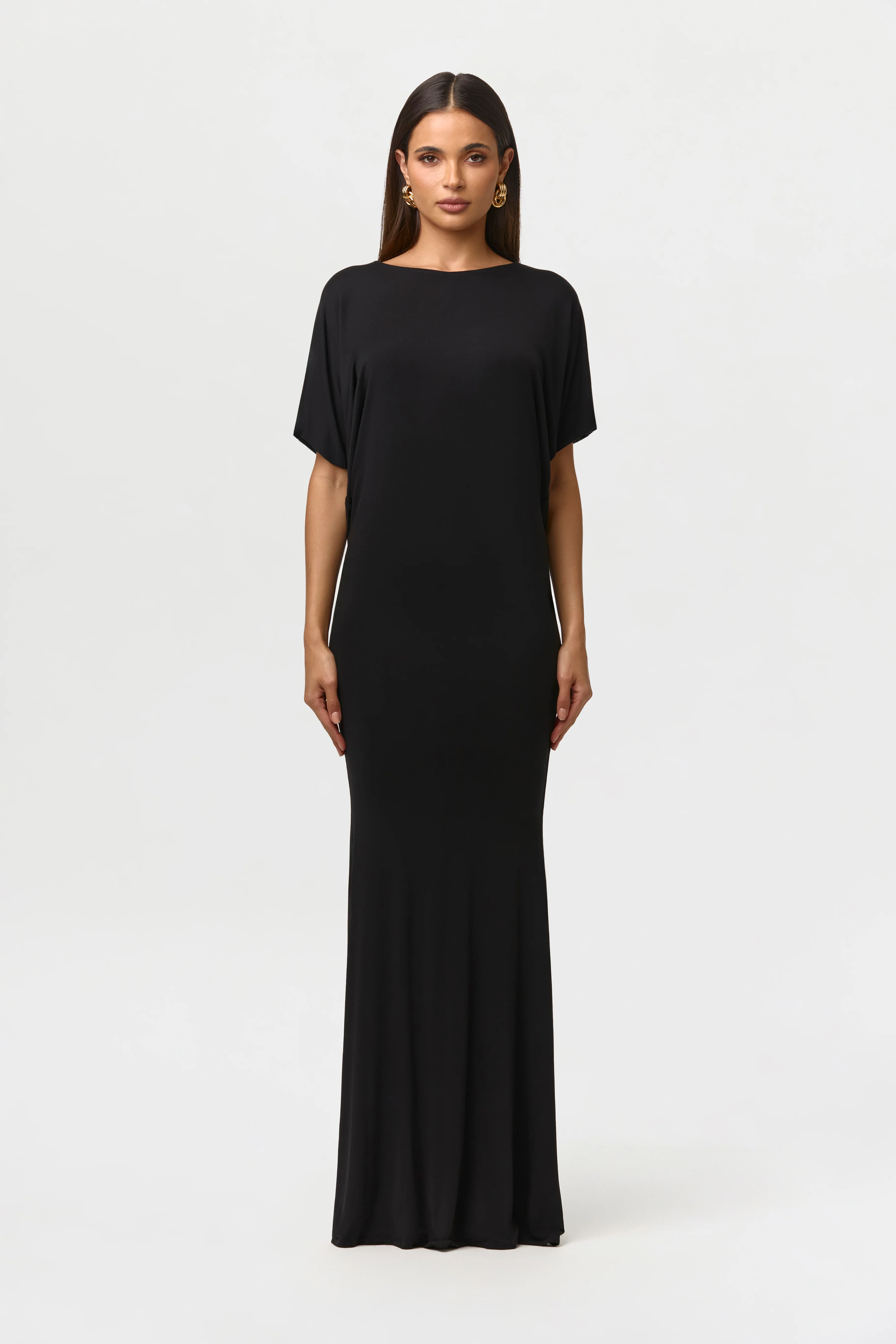 Micro Modal Open Back Maxi Dress