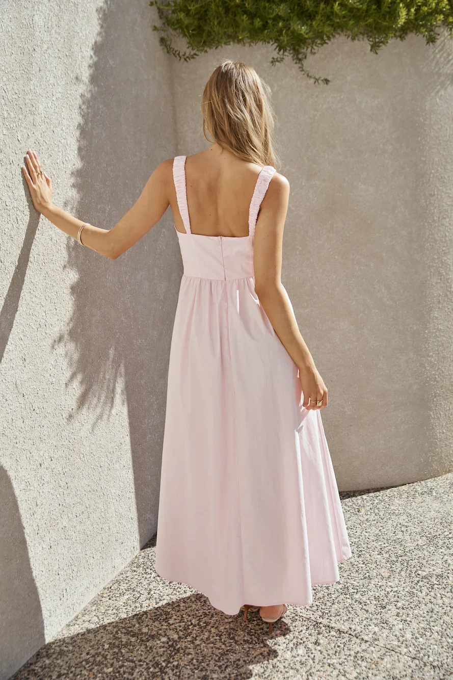 Hopeful Romantic Maxi Dress Pink