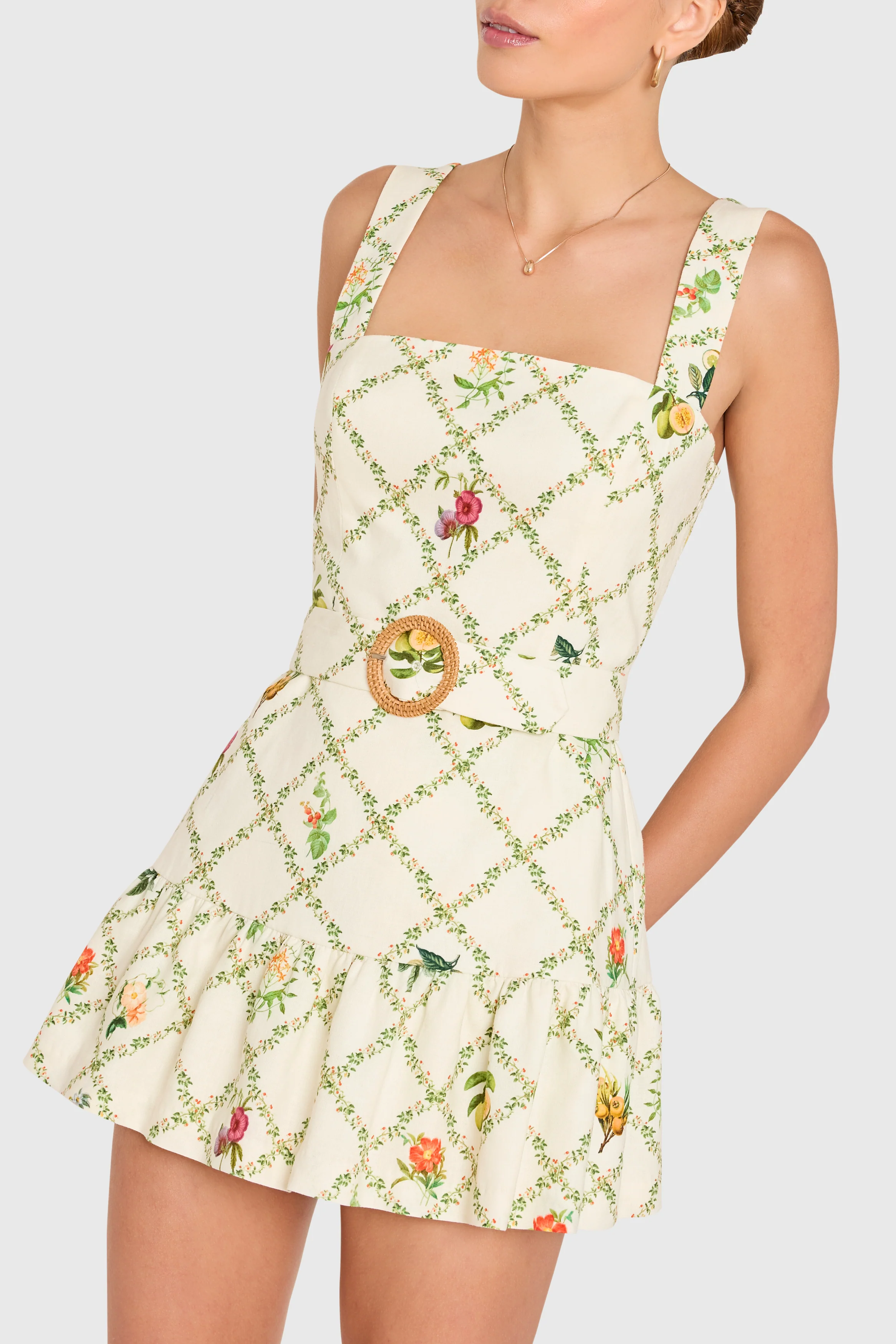 Lena Romper in Trellis - luluinthesky