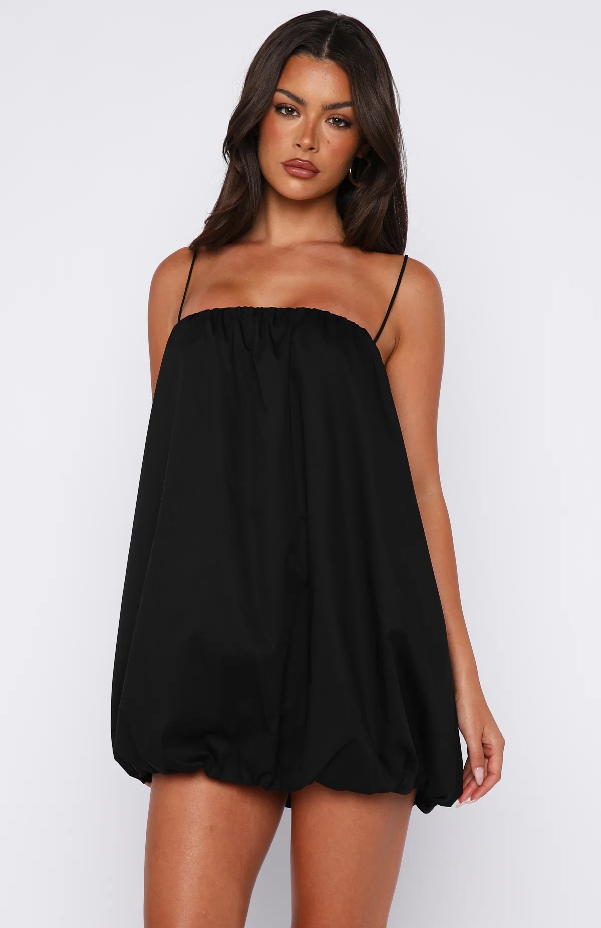 Gravity Lost Mini Dress Black