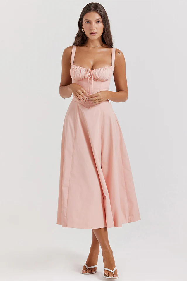 Carmen Bustier Sundress