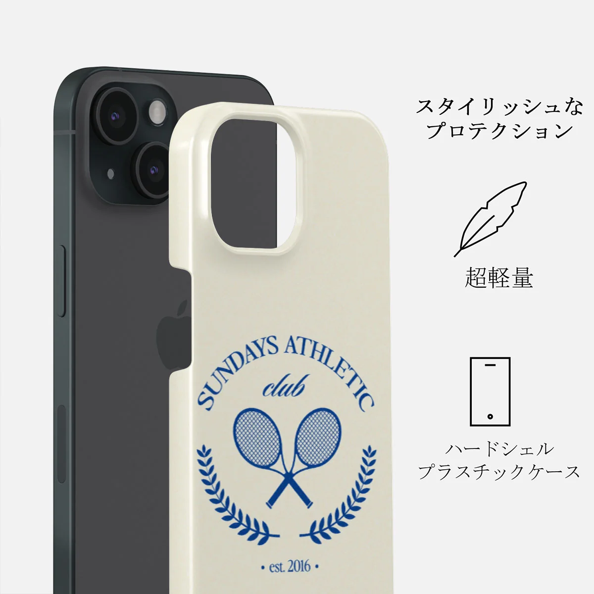Leisure Club - iPhone 15 Plus ケース
