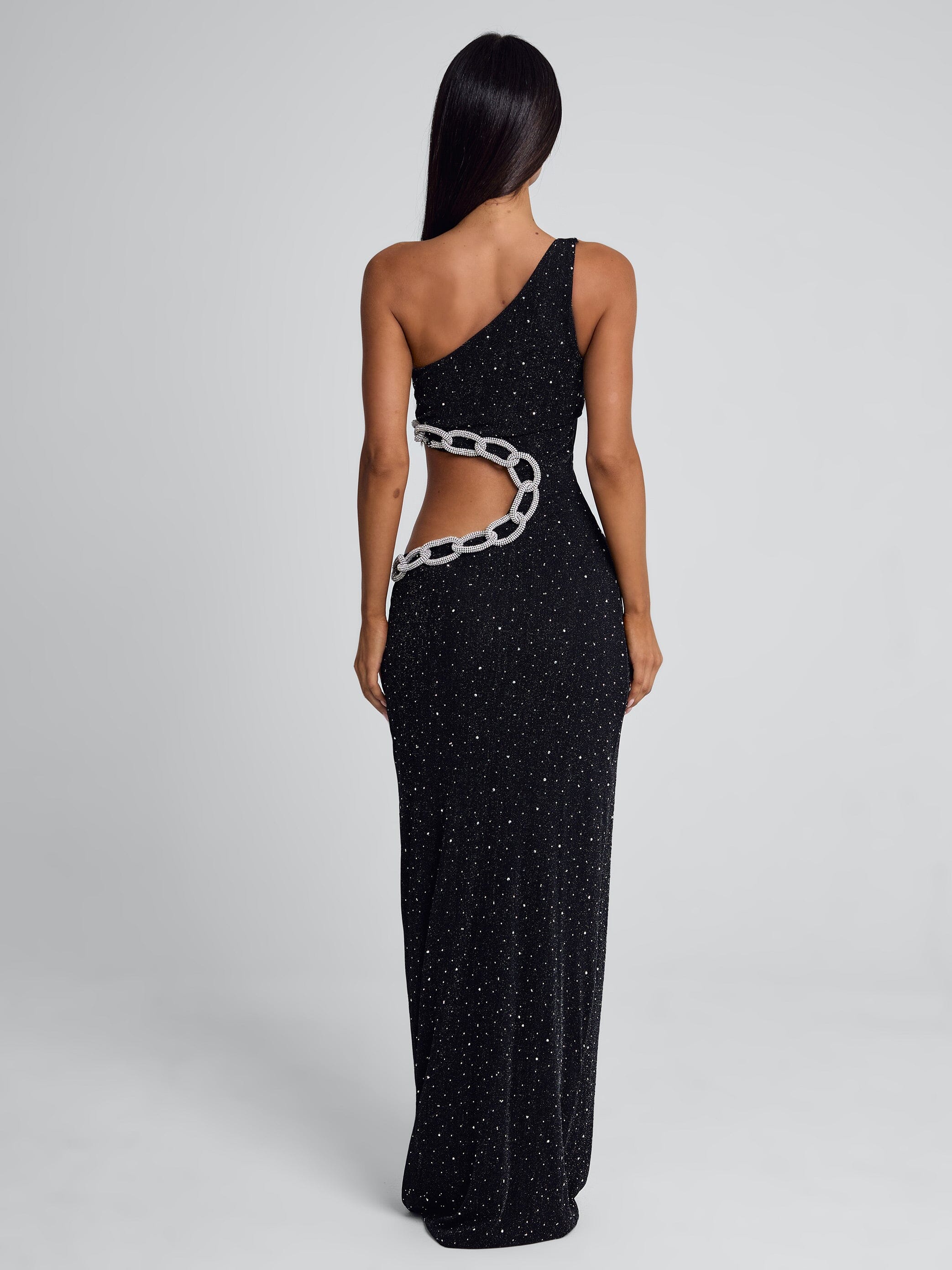 OMRAE MAXI DRESS BLACK