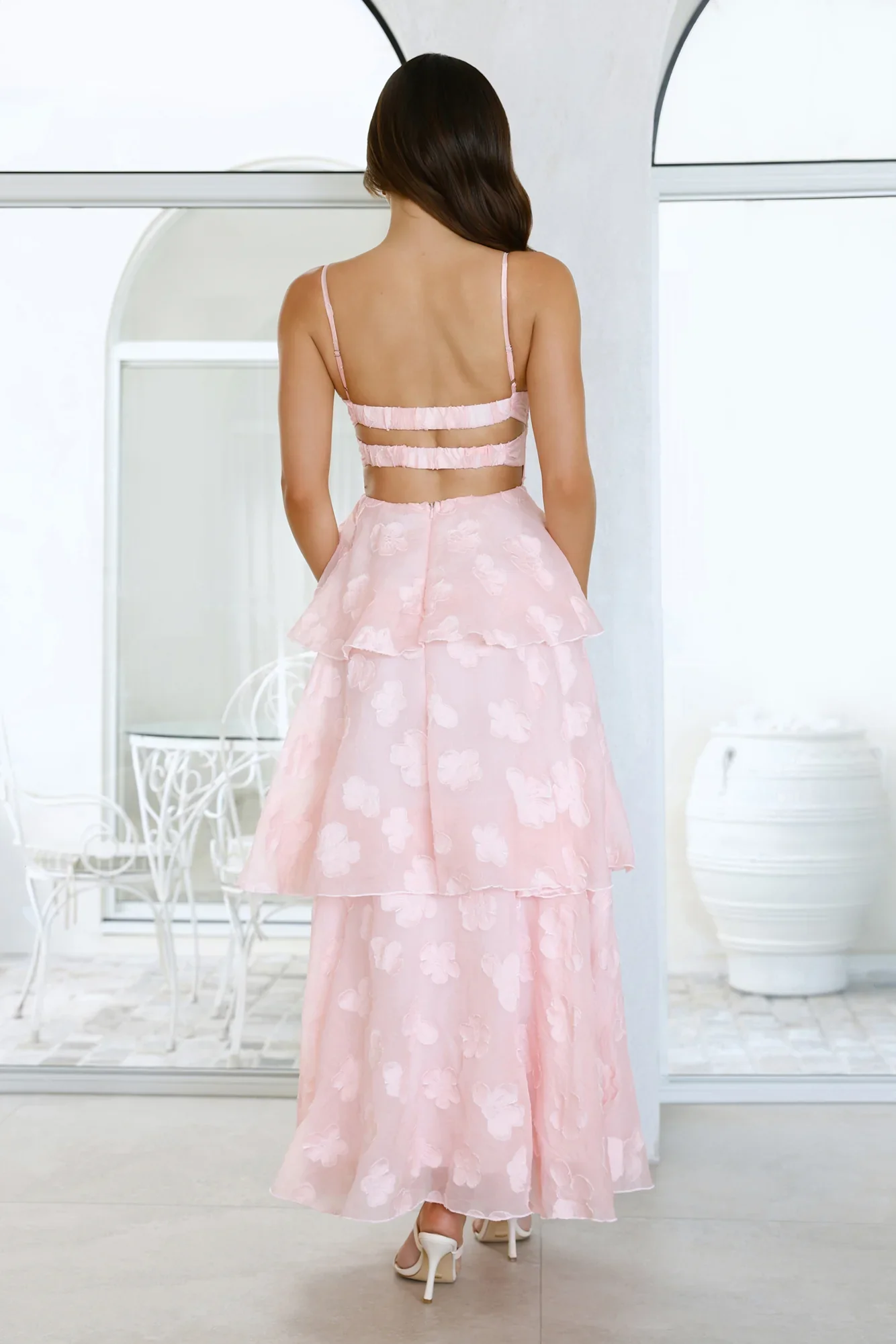 She Loved First Maxi Dress Pink - luluinthesky