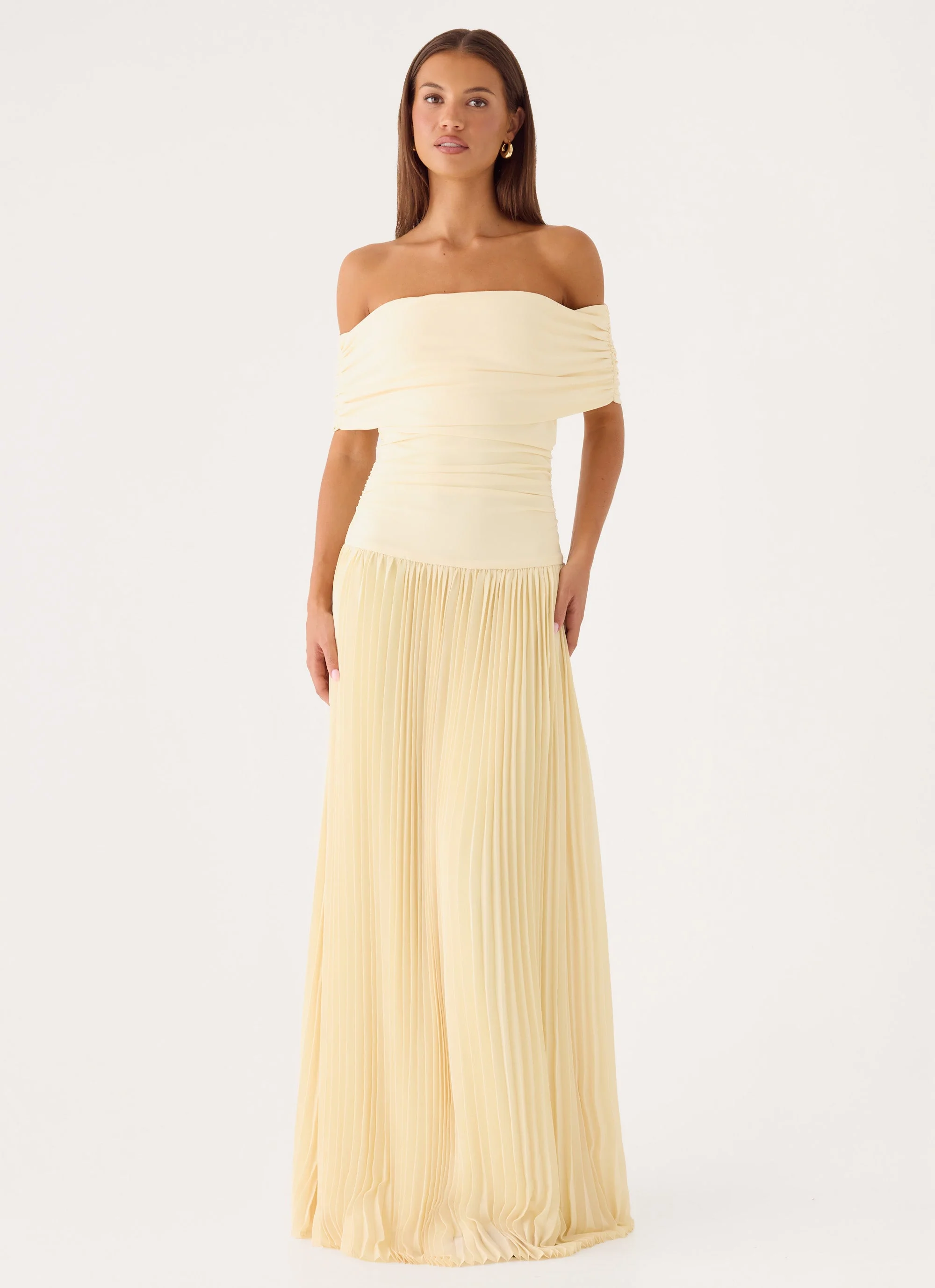 Harvest Sky Maxi Dress - Baby Yellow - luluinthesky