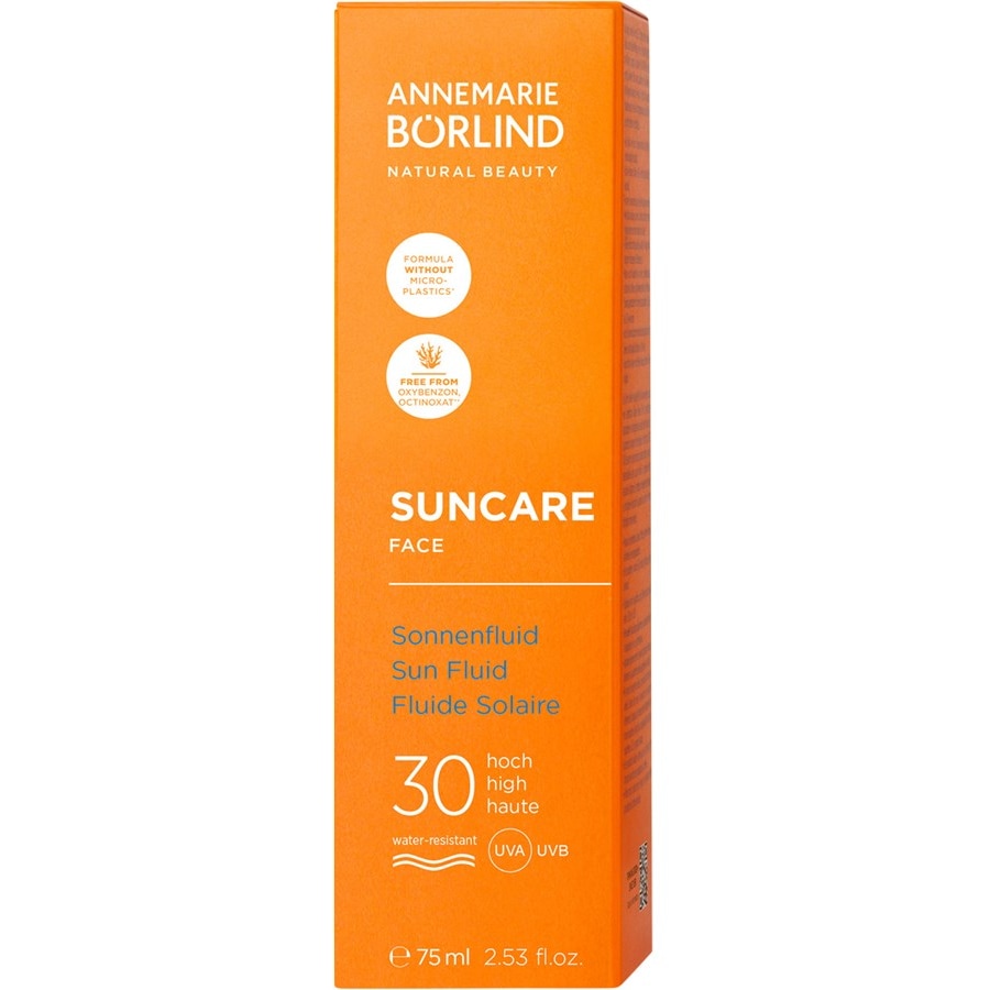 ANNEMARIE BÖRLIND Ochrona przeciwsłoneczna Płyn przeciwsłoneczny SPF 30 TWARZ SŁONECZNA