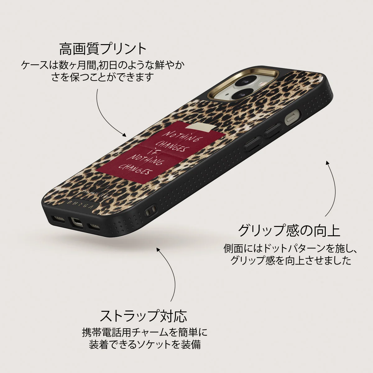 Nothing Changes - iPhone 13 ケース