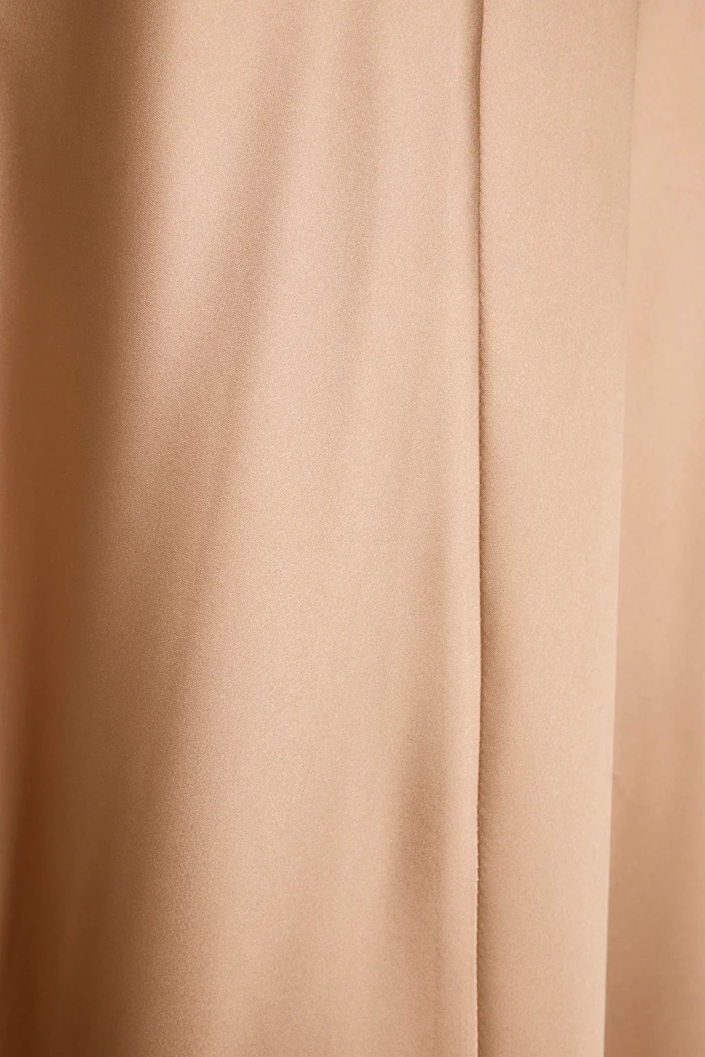 Dolce Champagne Satin Maxi Dress