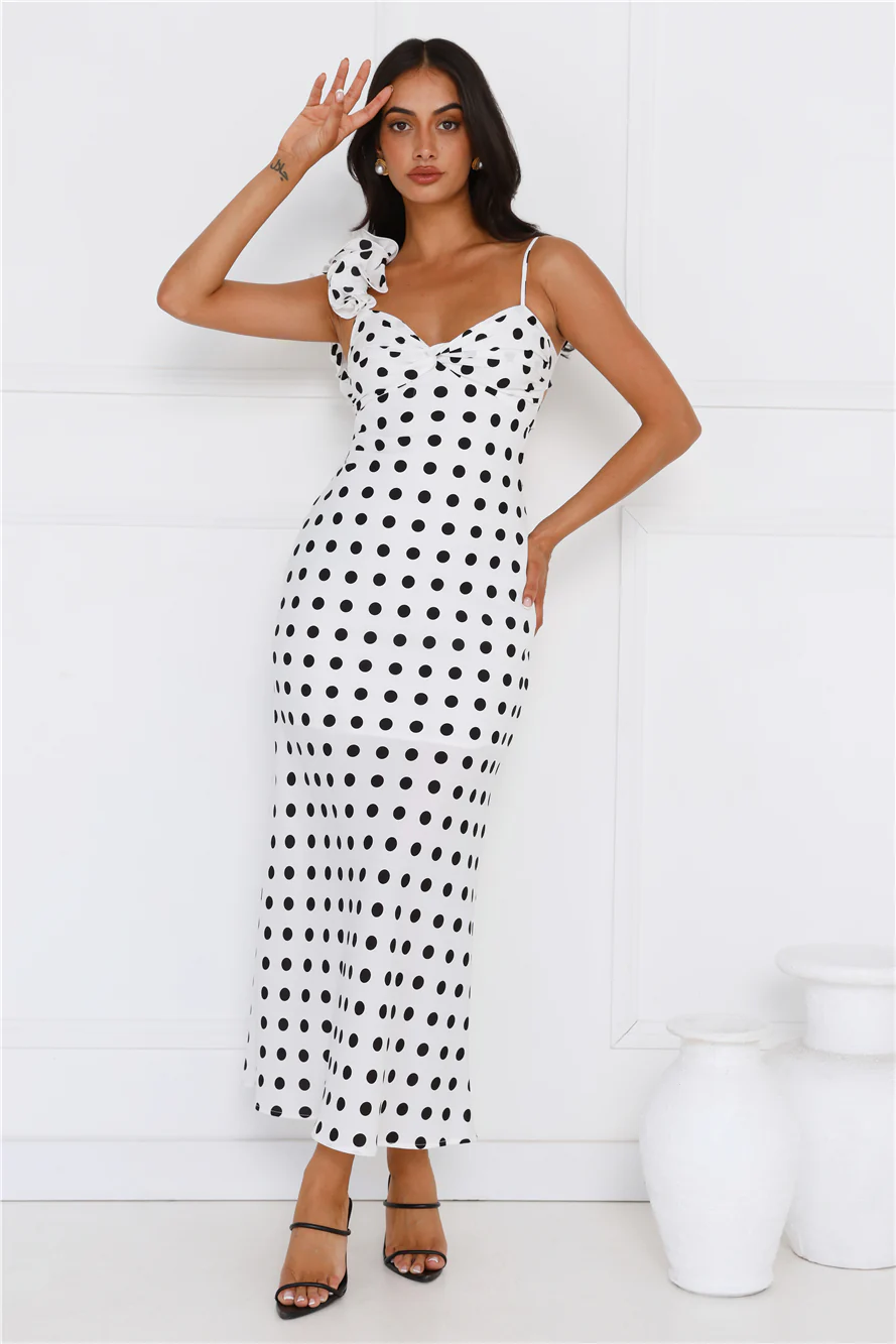 Ashanti Maxi Dress White - luluinthesky