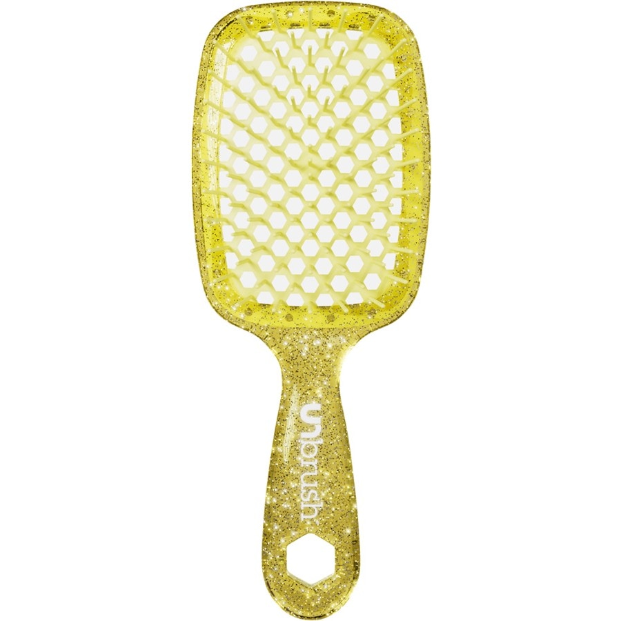 UNbrush Glitter Collection Detangling Hair Brush Glitter - Amber