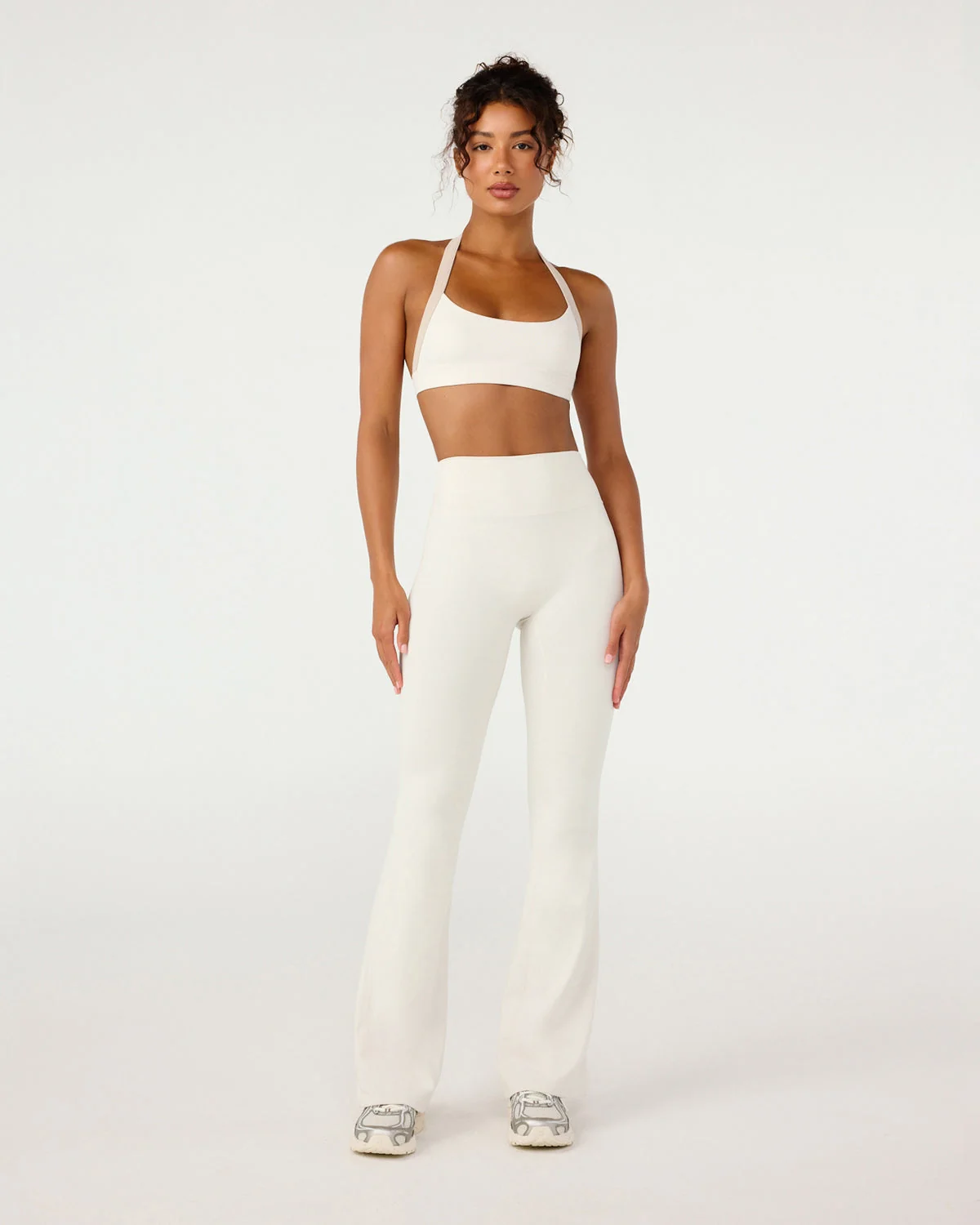 Form Invisible Scrunch Flare Leggings | Vanilla