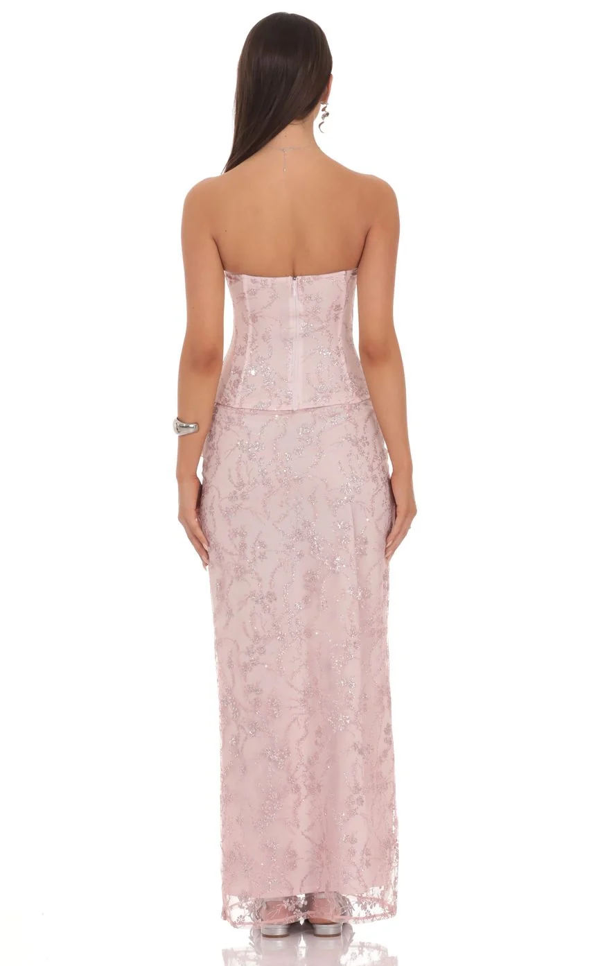 Avery Corset Maxi Dress