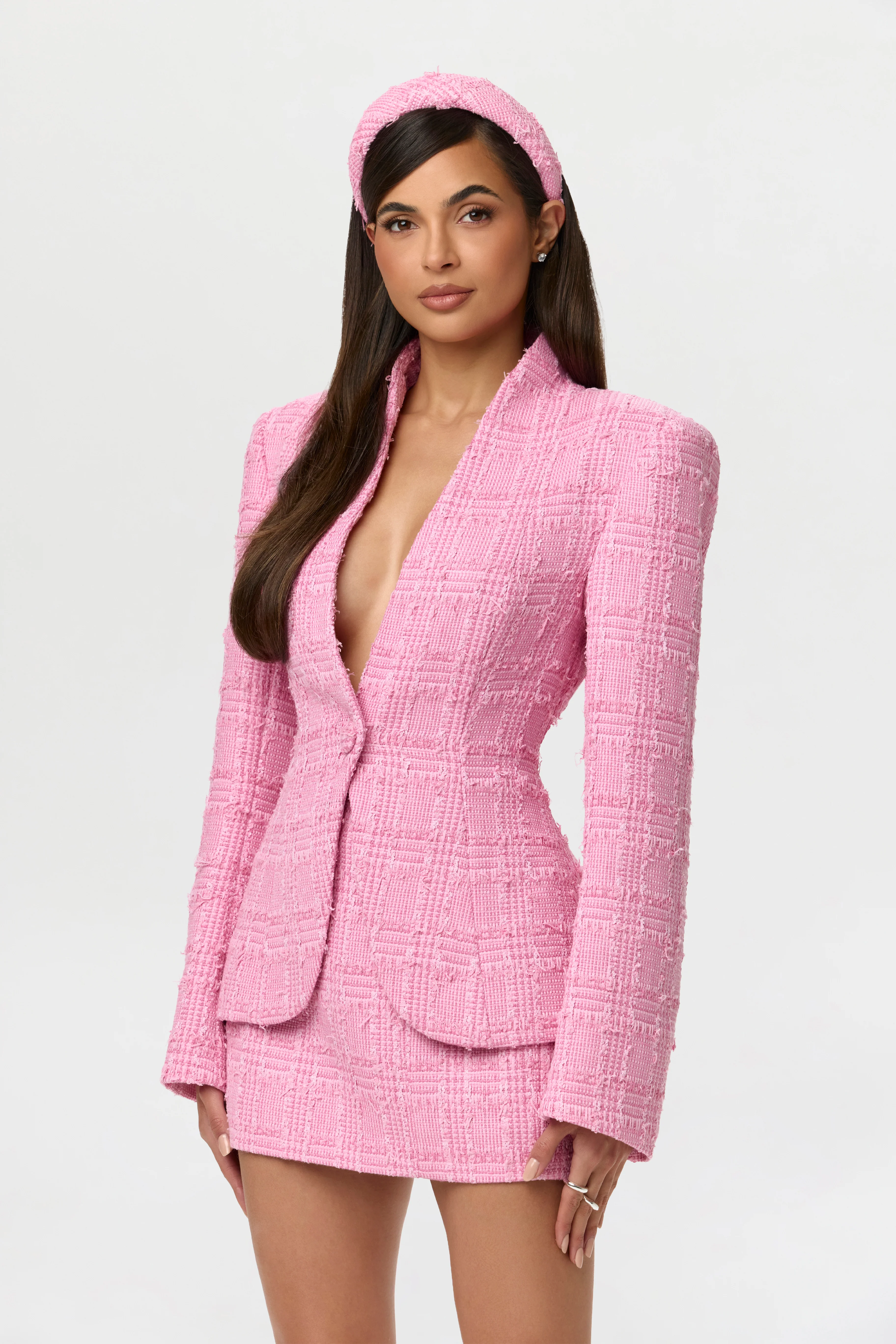 Tweed Suiting Mini Skirt