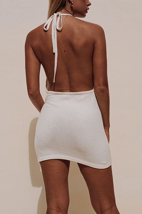 Lexa Halter Knit Dress