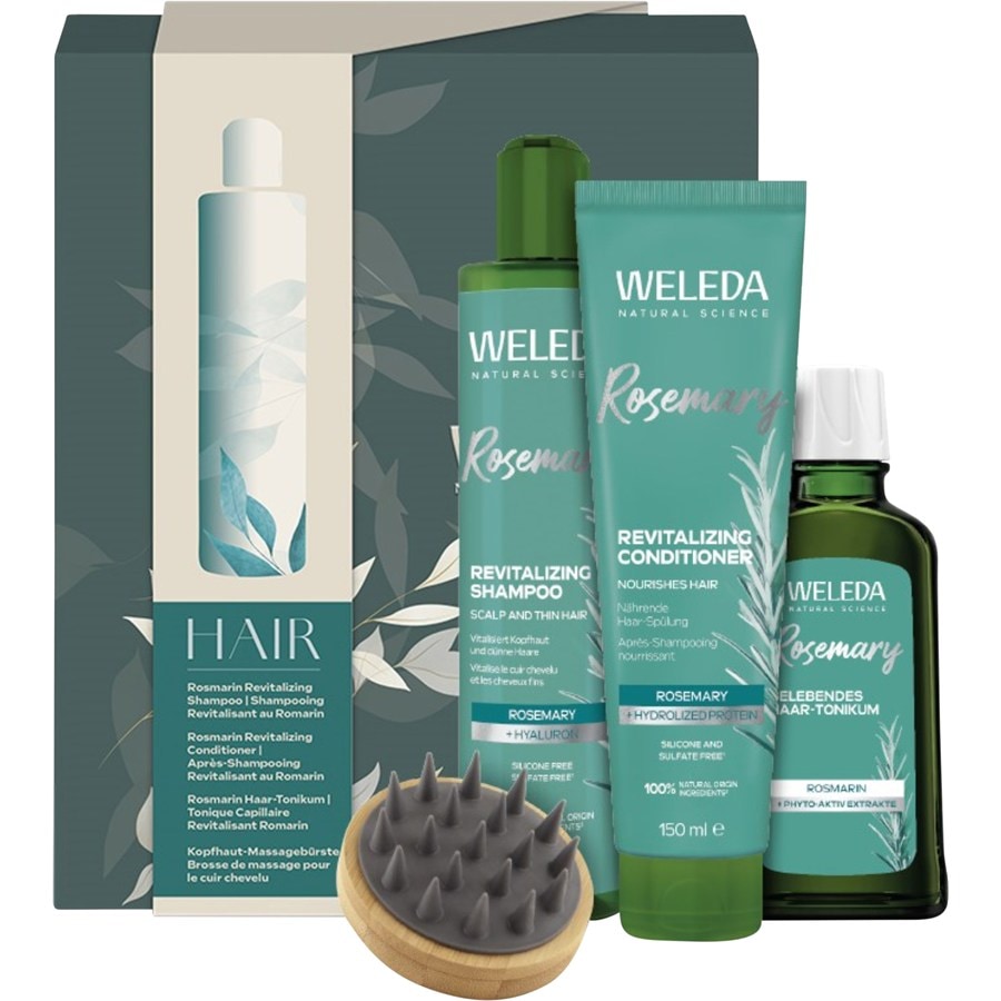 WELEDA Shampoo Zestaw upominkowy do pielęgnacji włosów - Rozmaryn