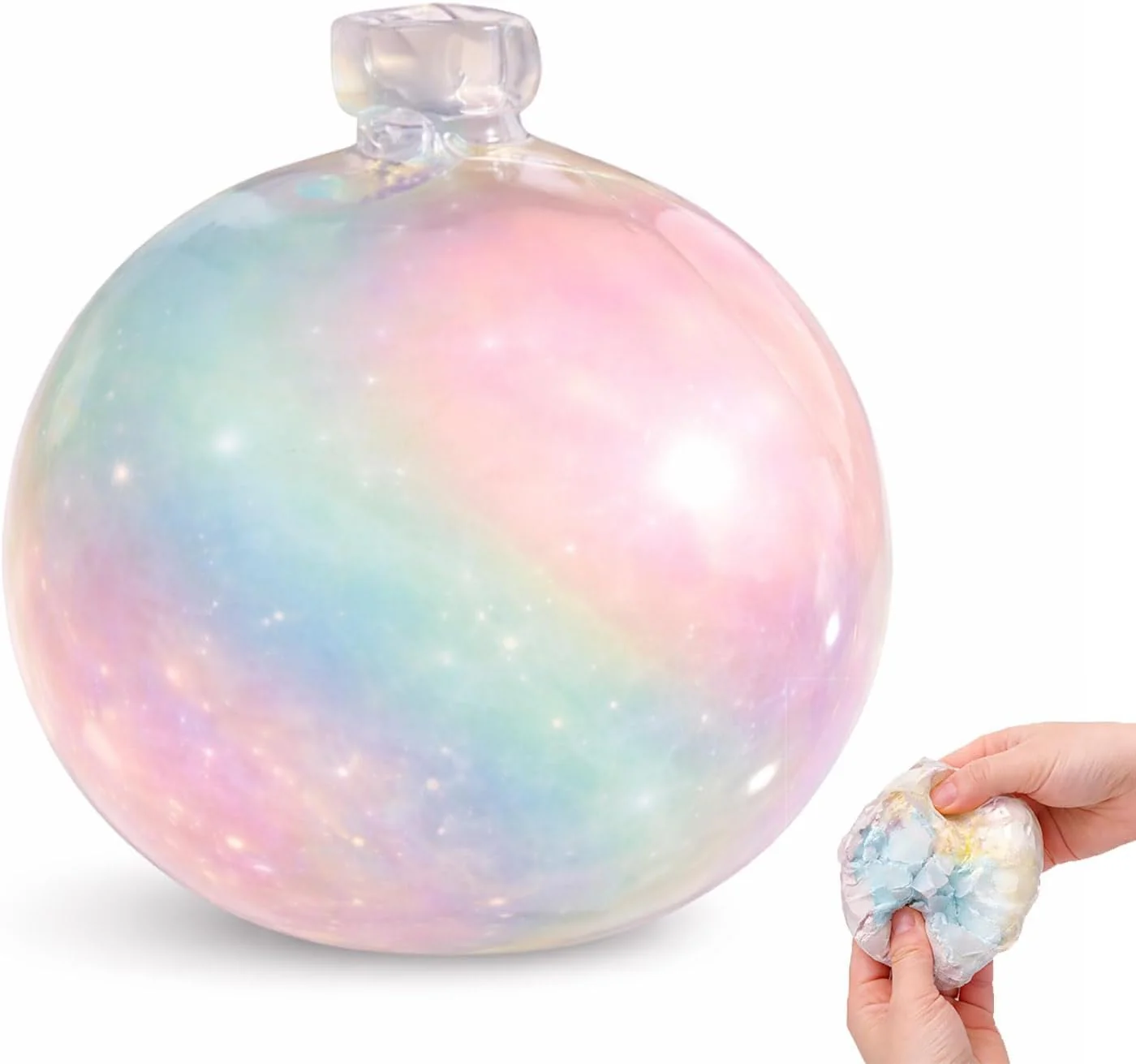 Cotton Candy Wax Cracking Squishy 2.76