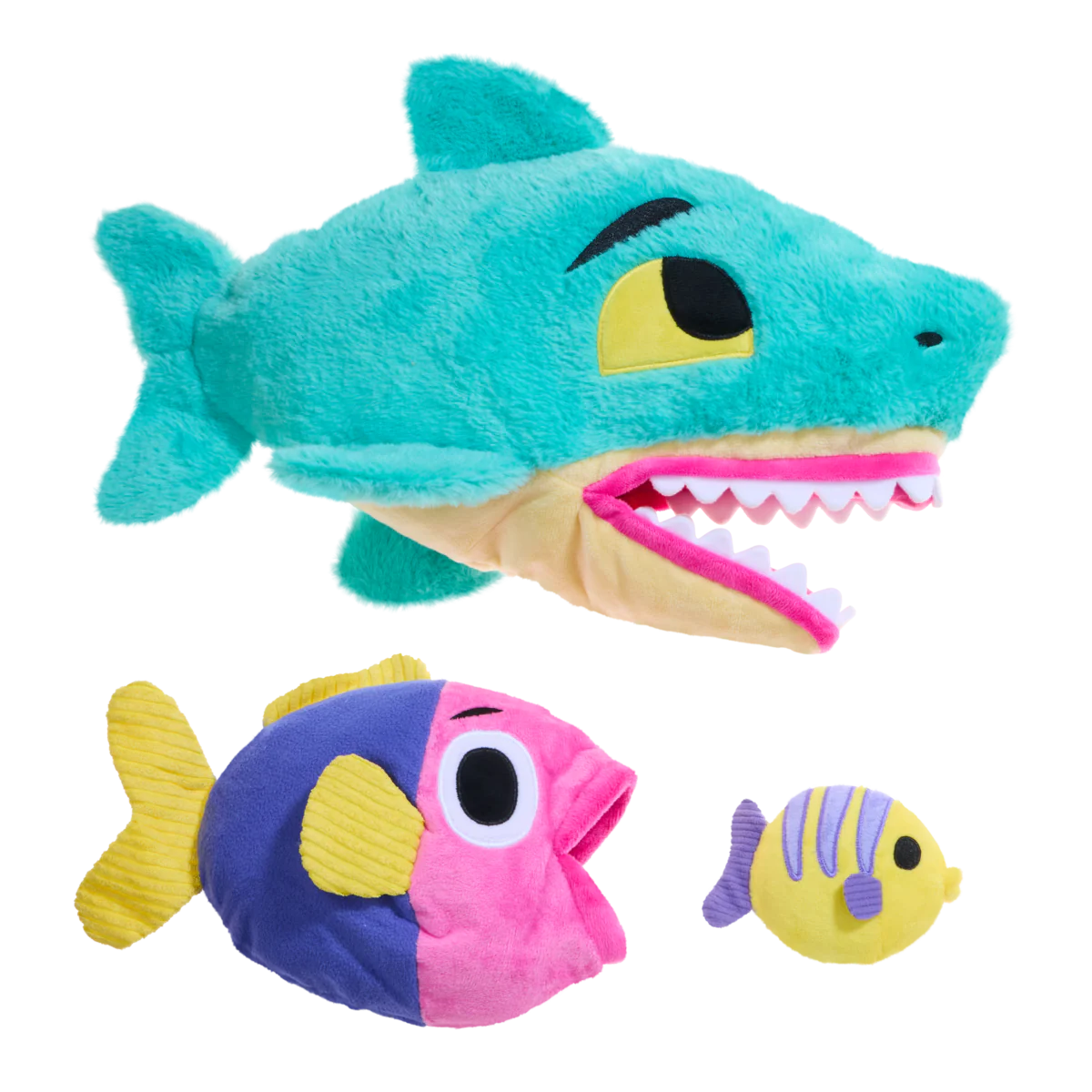 Feeding Frenzy Plush Extra-Large + Multi-Part Dog Toy
