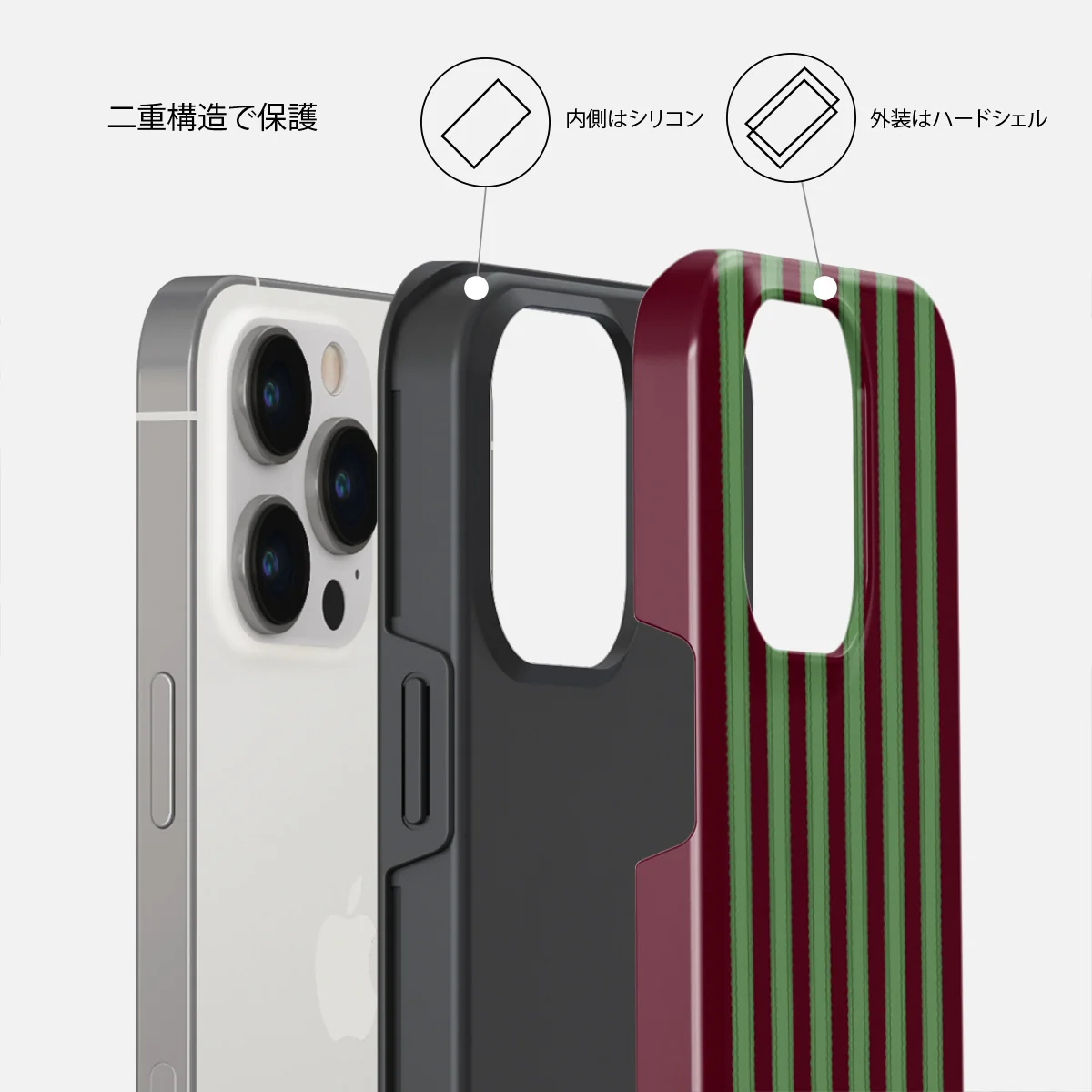 Peppermint - iPhone 13 Pro ケース
