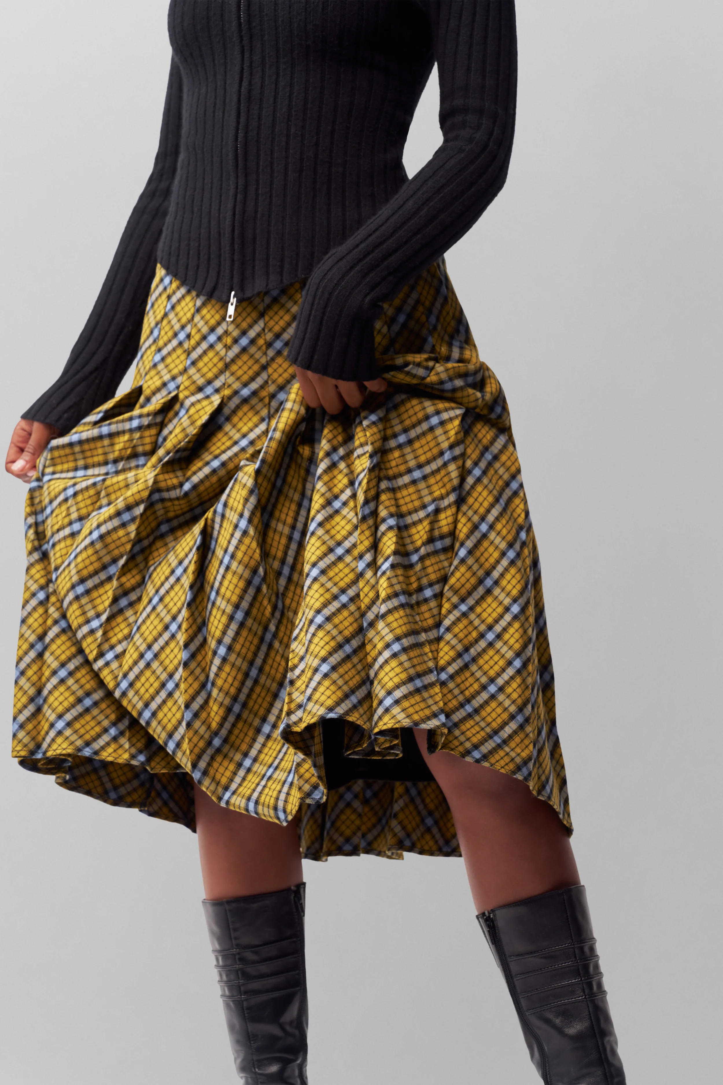 Gibson Pleated Skirt - luluinthesky
