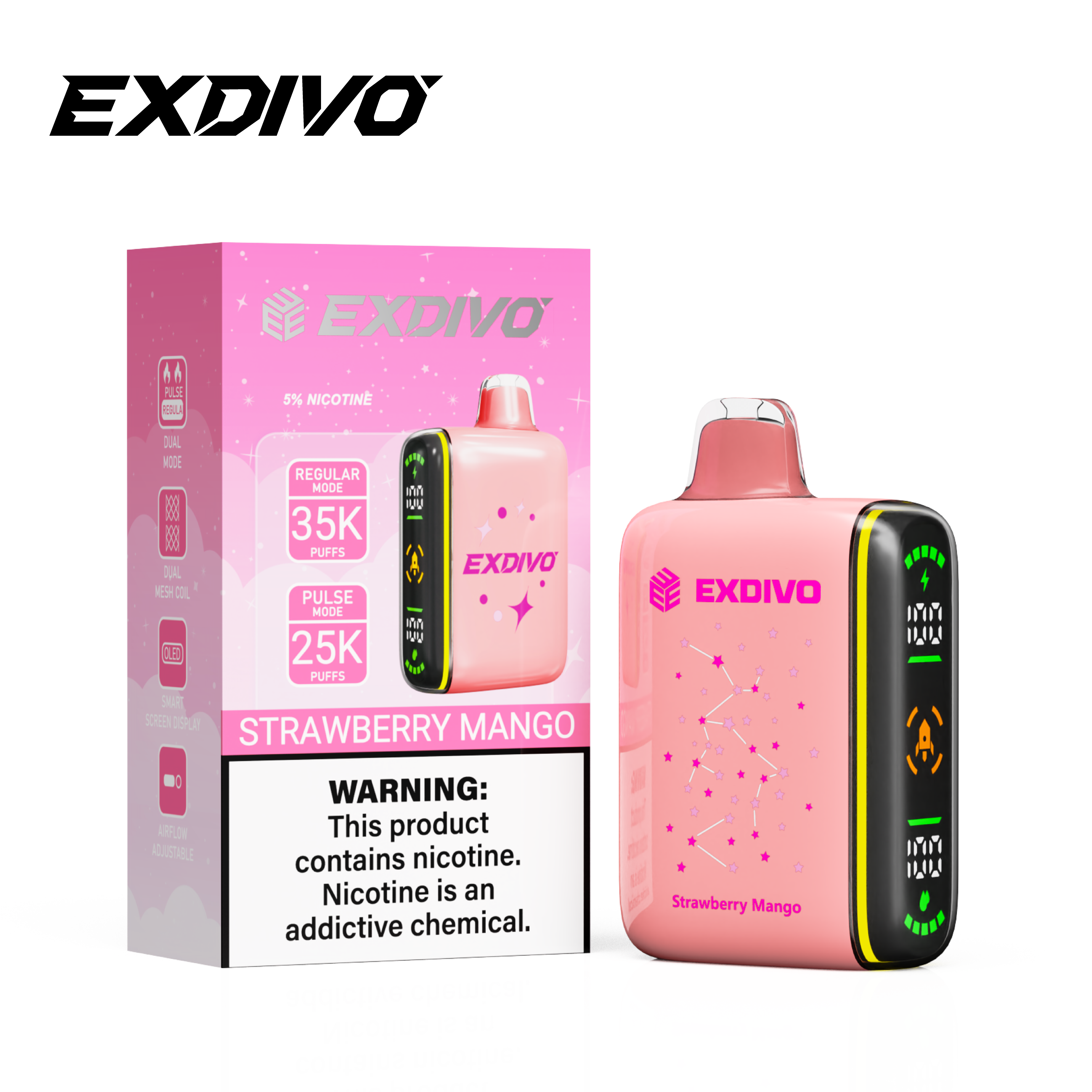EXDIVO interstellar 35000 Puffs