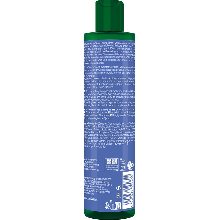 WELEDA Shampoo Szampon Hydra Shine