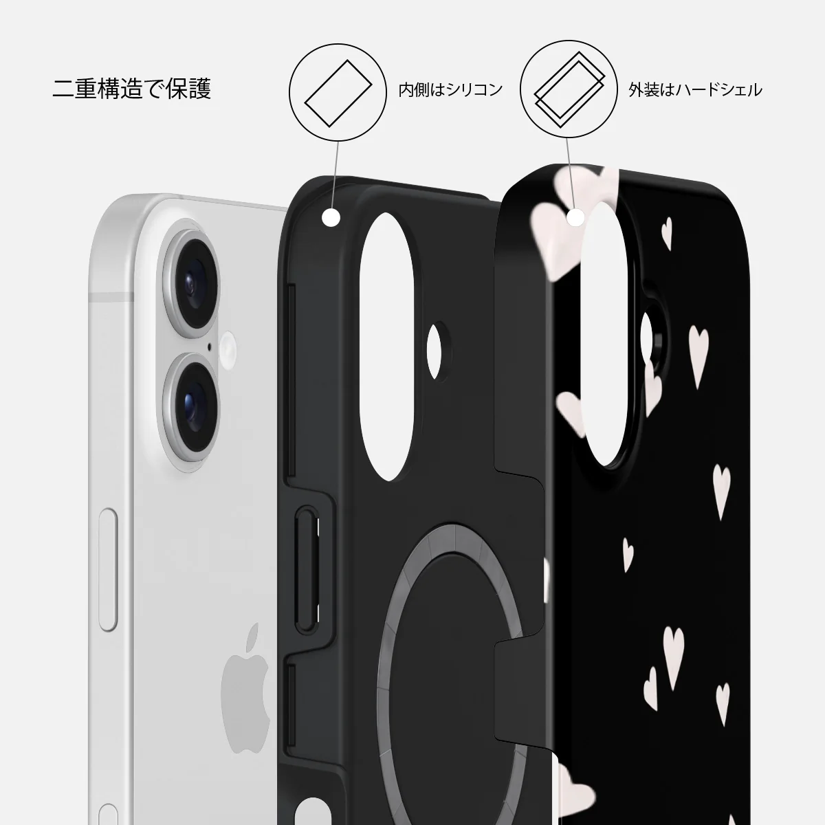 Love Notes - iPhone 16 ケース