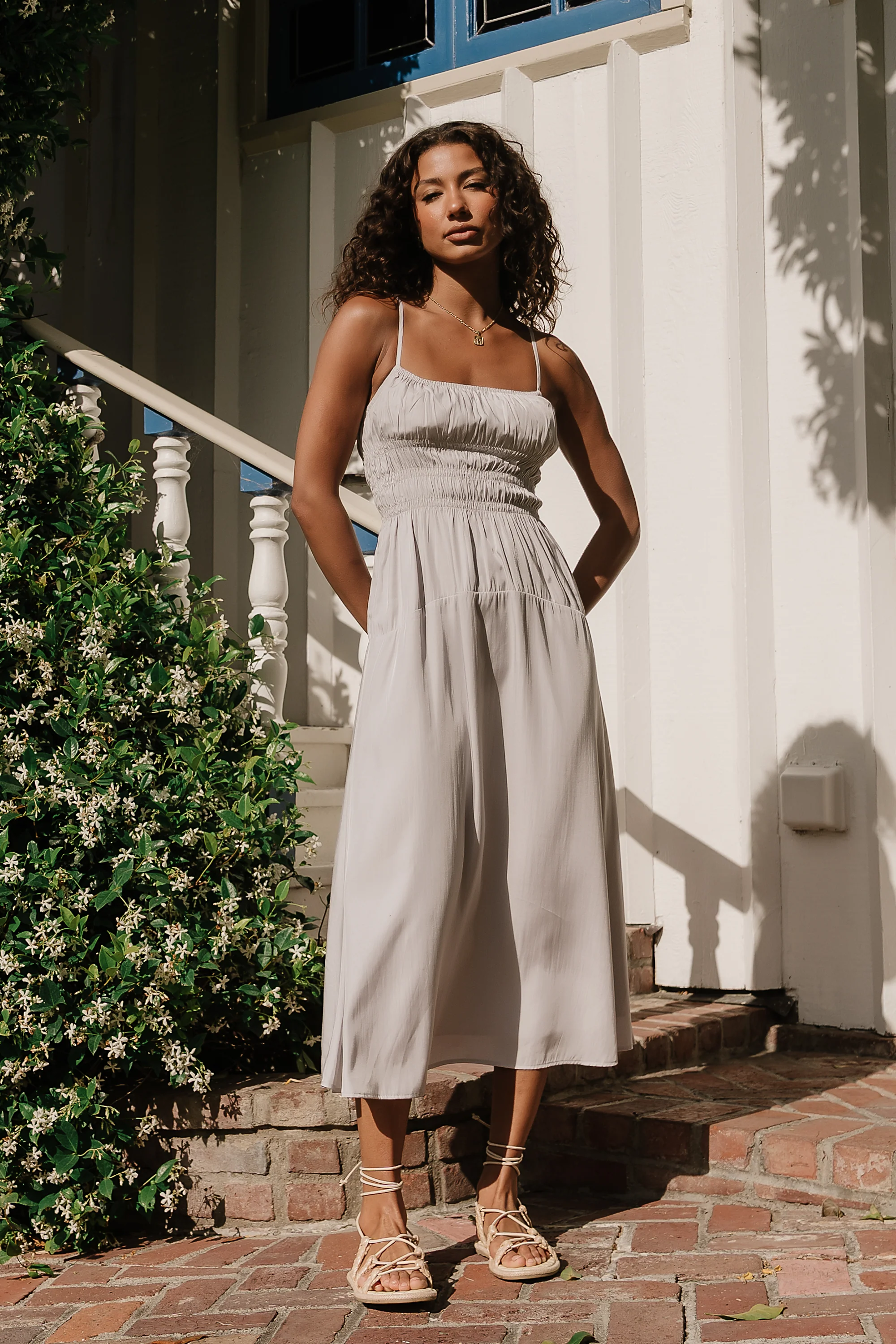 Mariella Smocked Maxi Dress - FINAL SALE