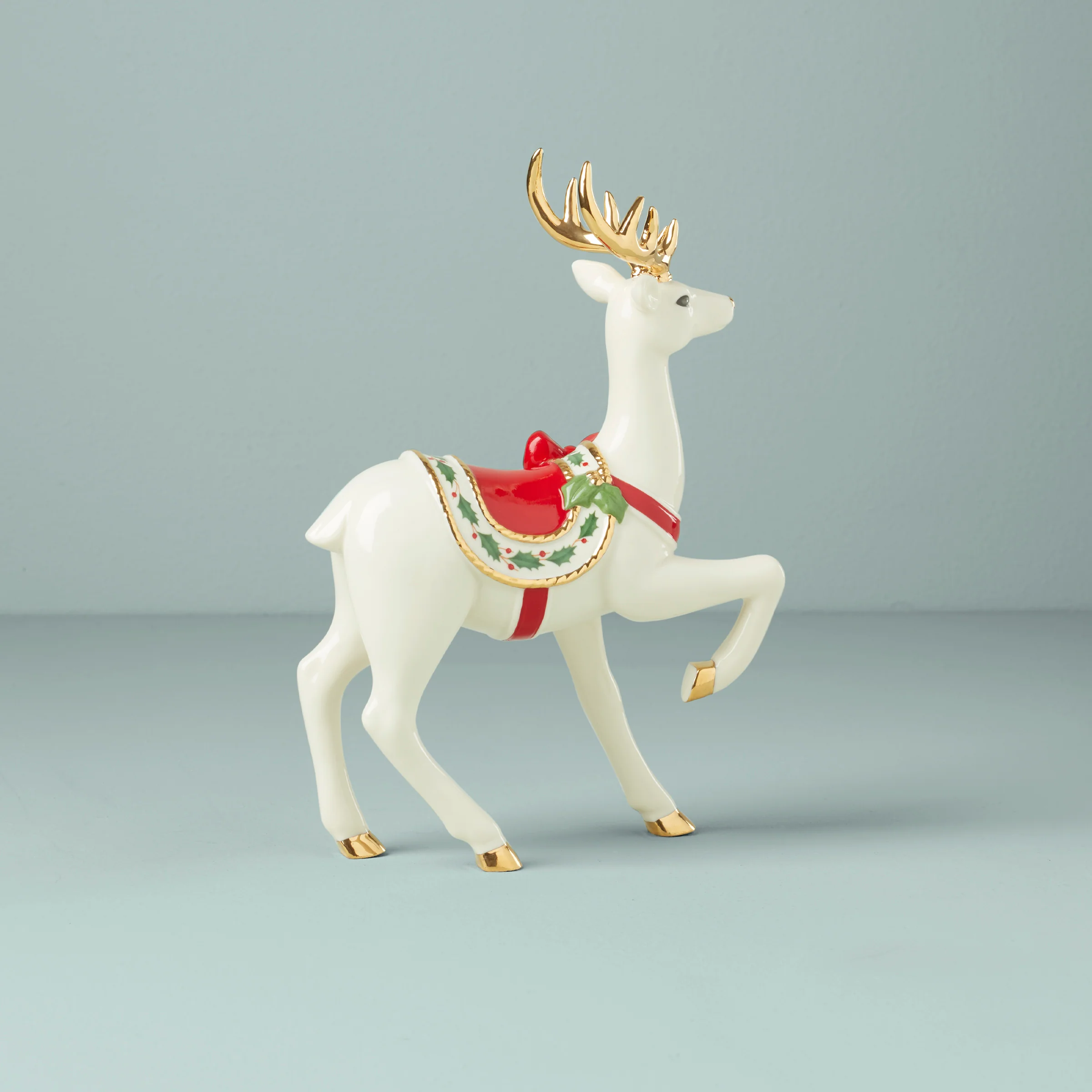 Standing Reindeer Figurine