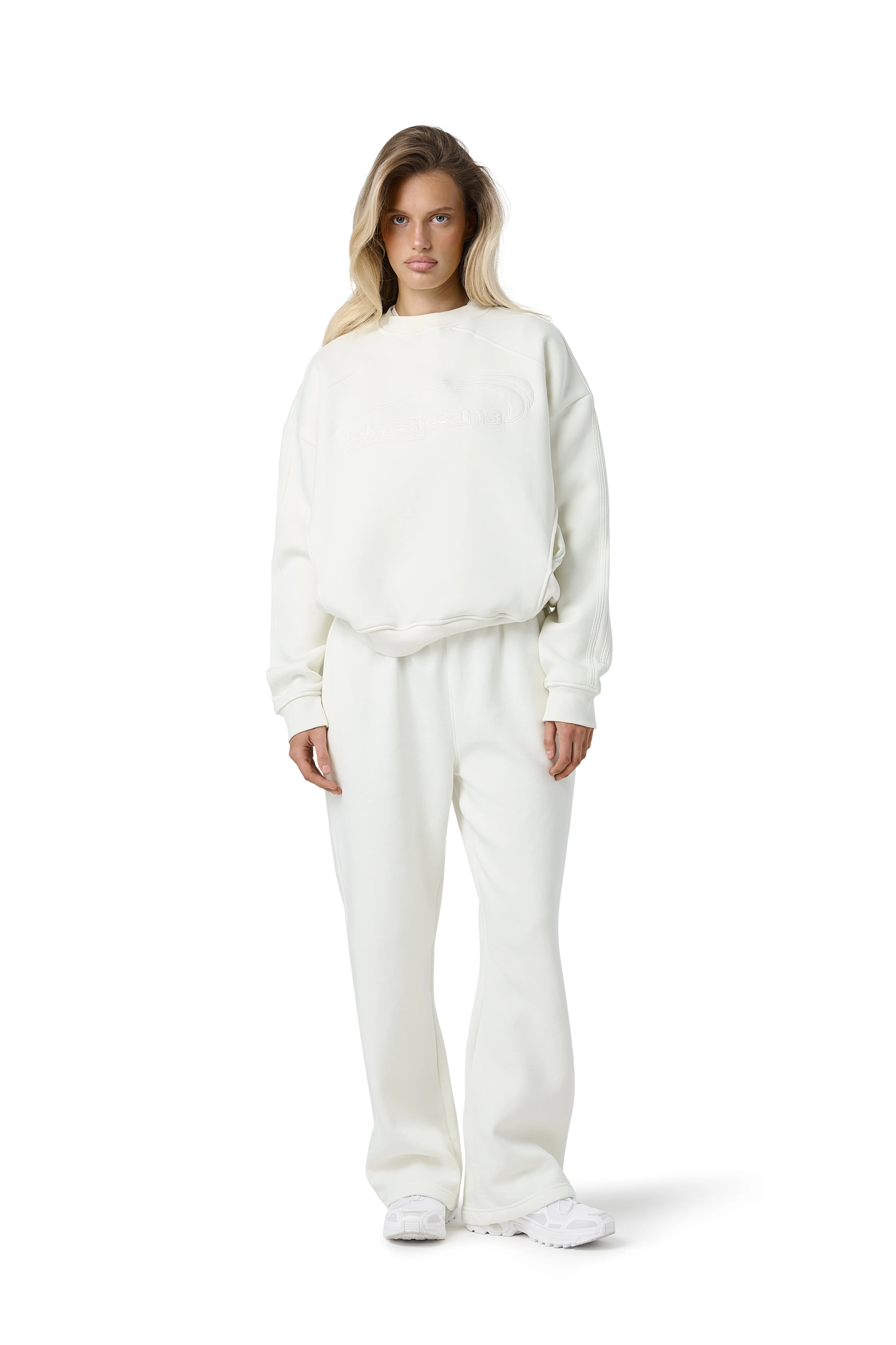 Series Sweatshirt in Cream Balm