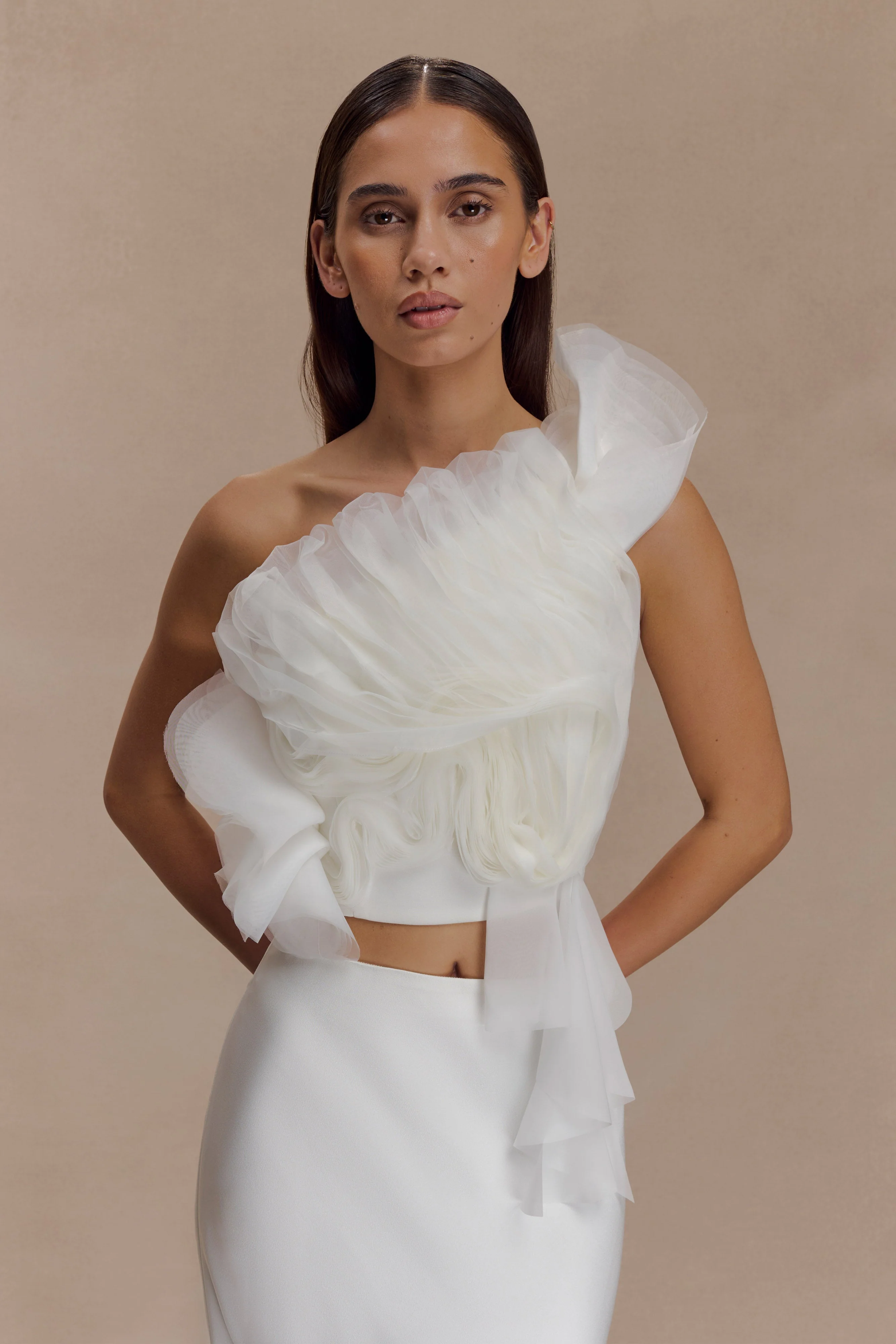 Sena Bridal Top - White