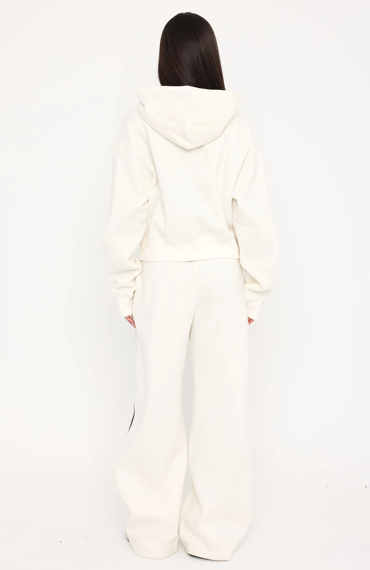 Release 15 Asalia Wide Leg Sweatpants Off White