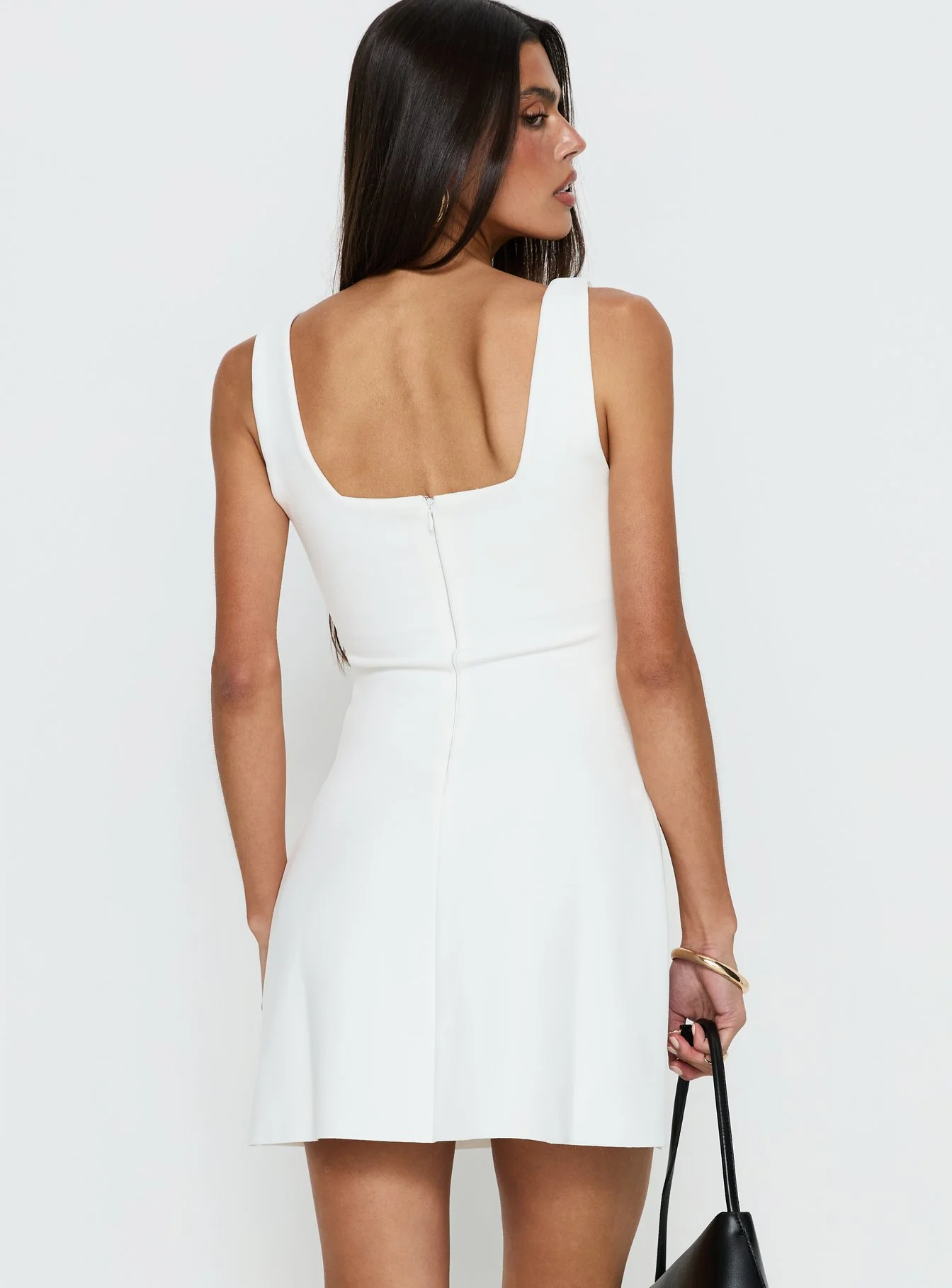 Bombshell Mini Dress White - luluinthesky