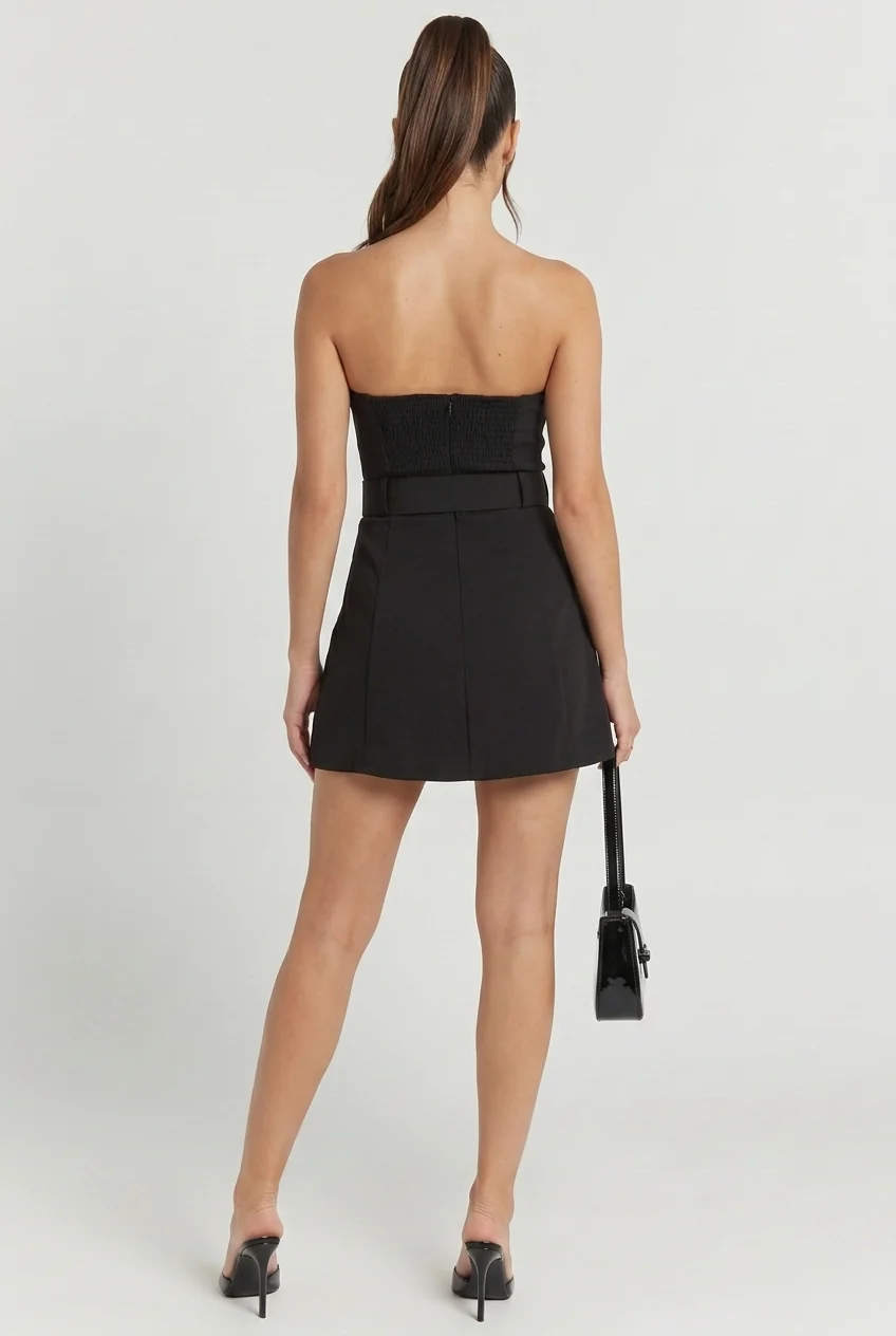 Afternoon in Naples Belt Mini Dress