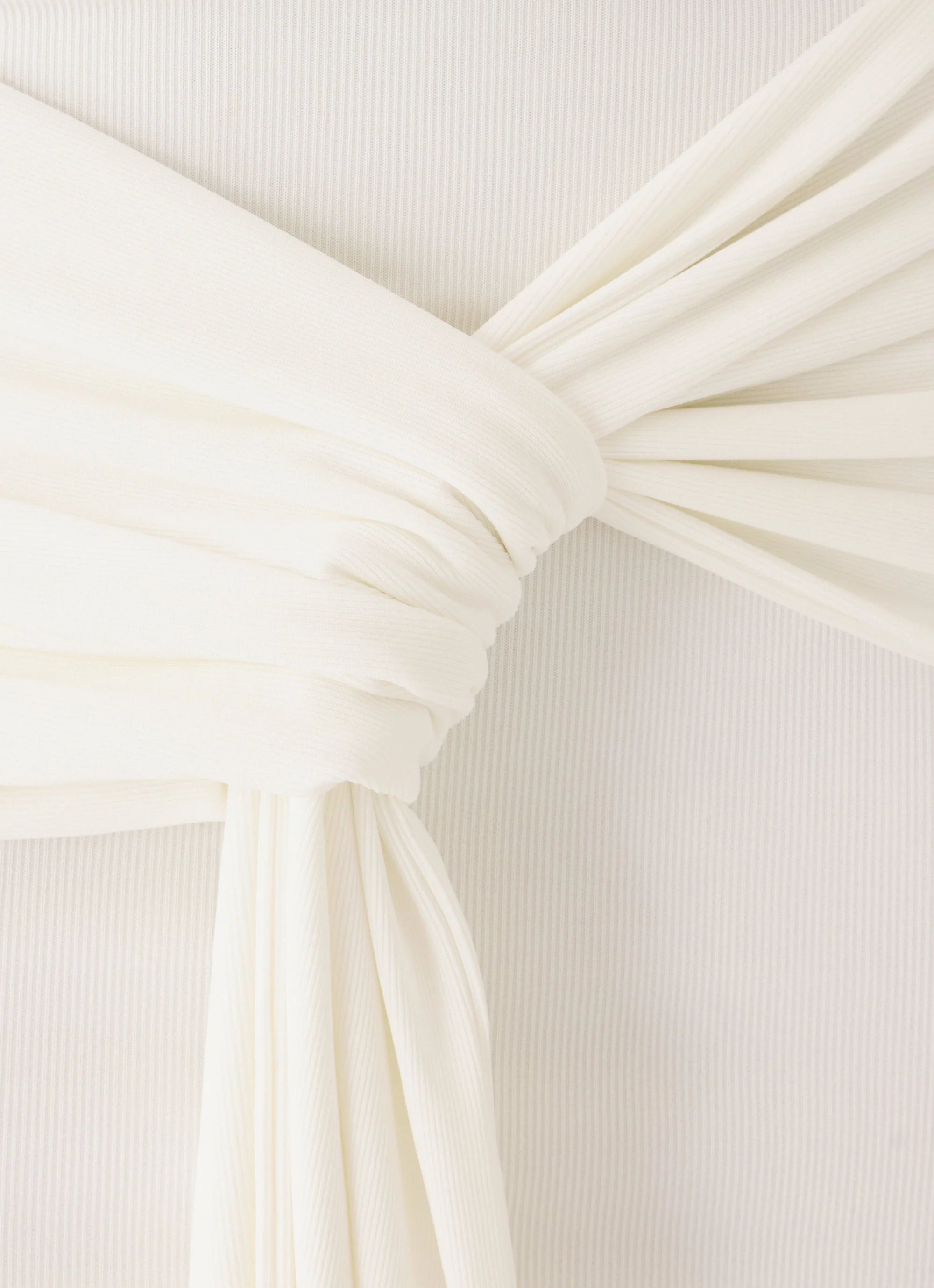 Jiliana Strapless Mini Dress - White