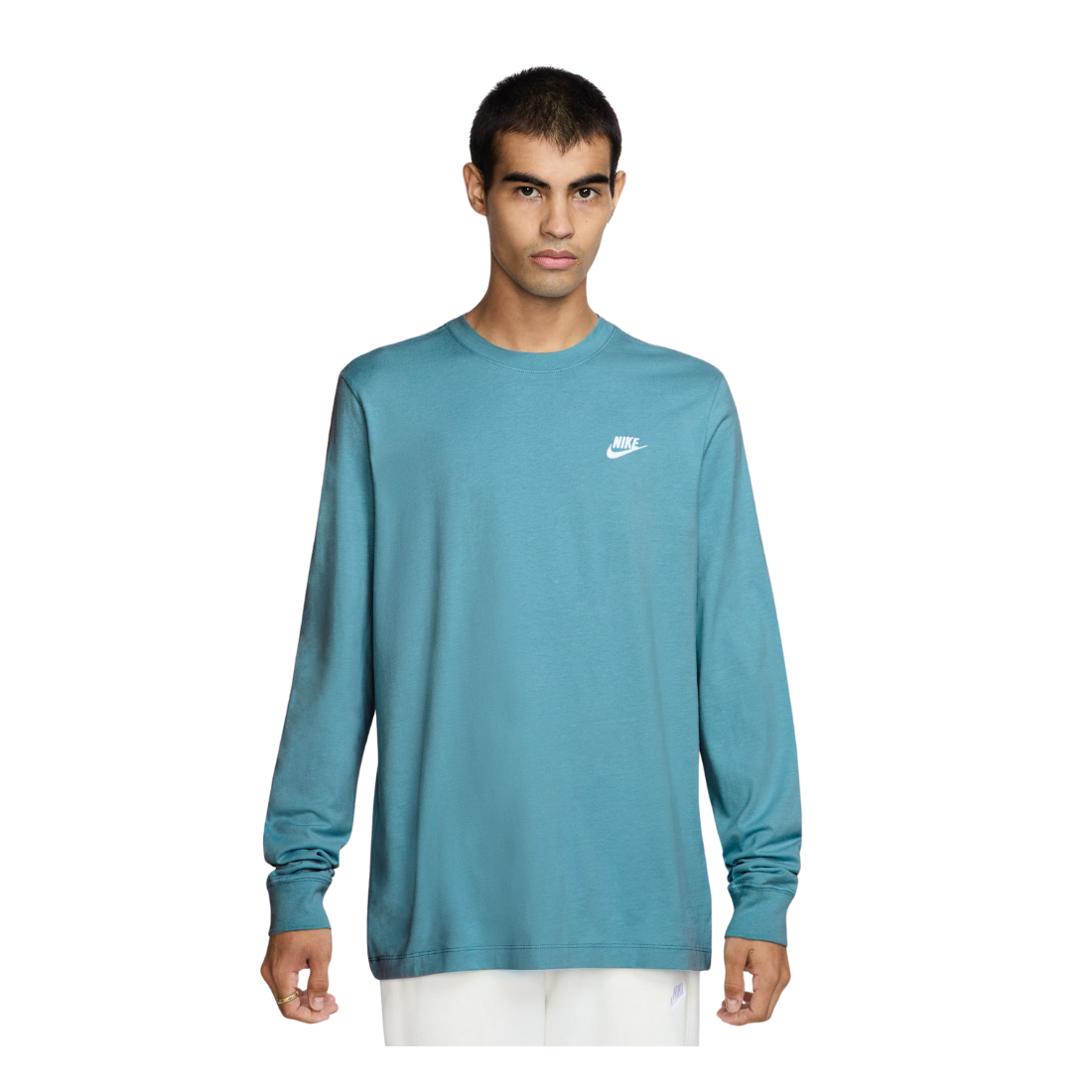 NIKE Sportswear Long Sleeve Men's Round Neck Blue AR5194-464