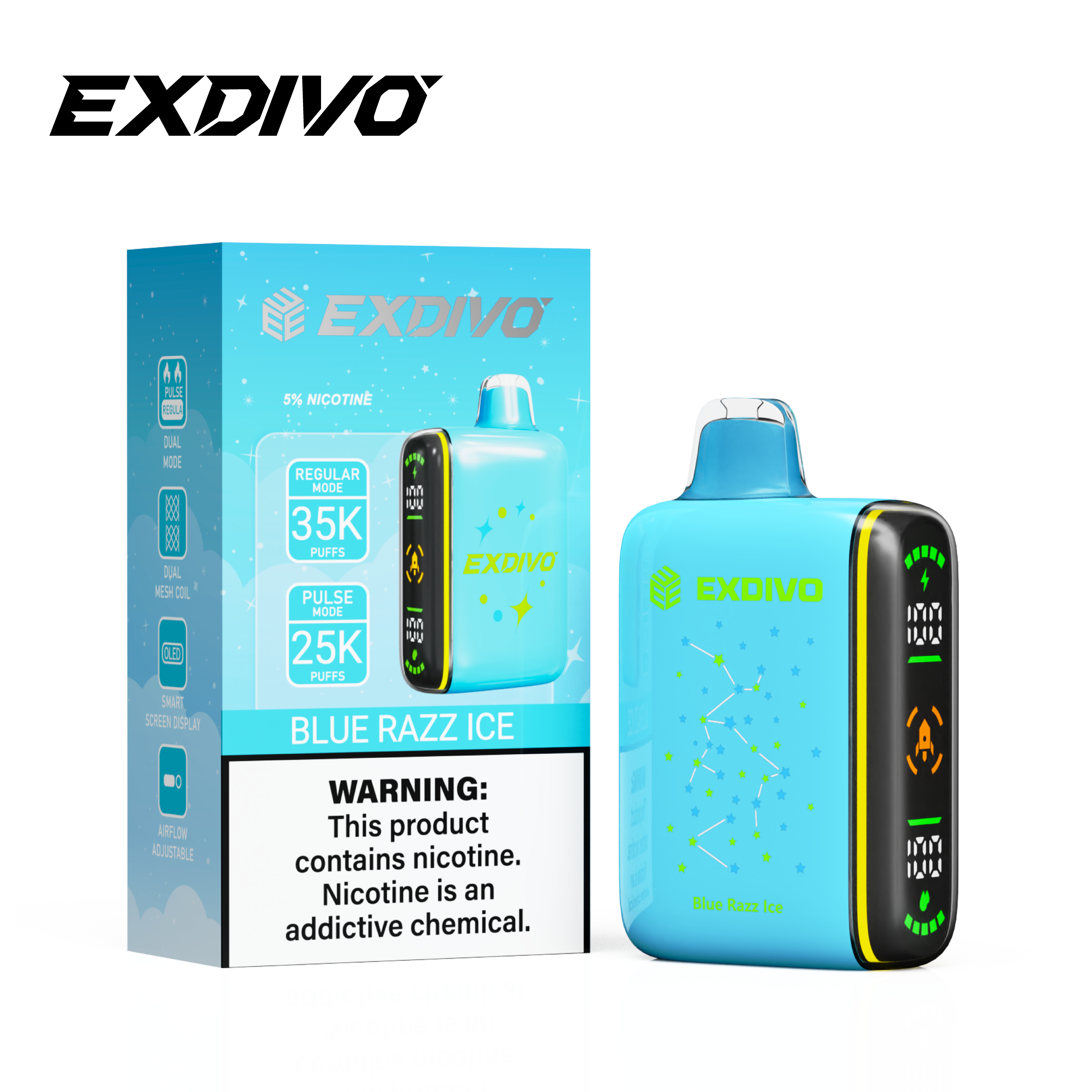 EXDIVO interstellar 35000 Puffs