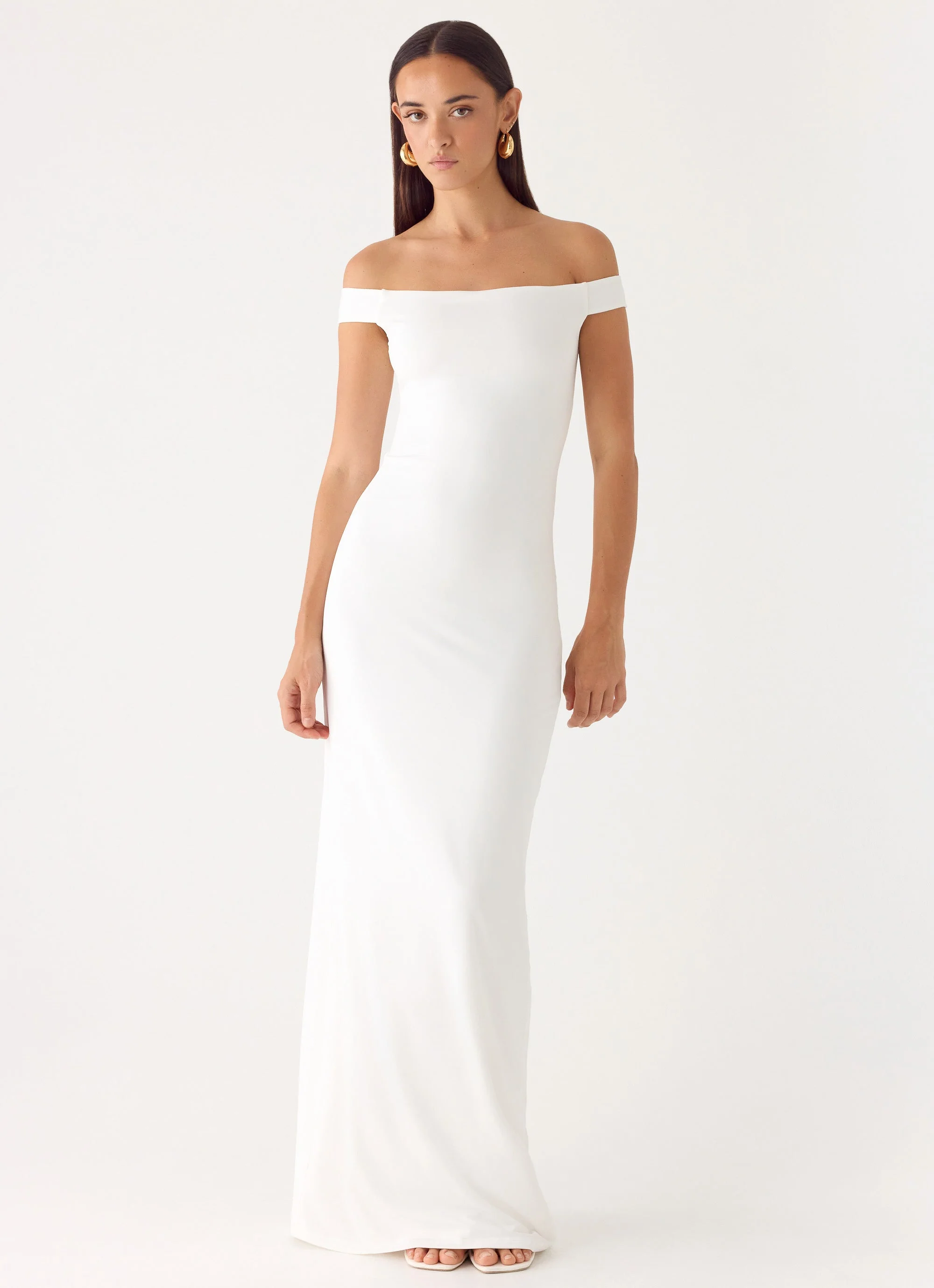 New Intentions Maxi Dress - White - luluinthesky