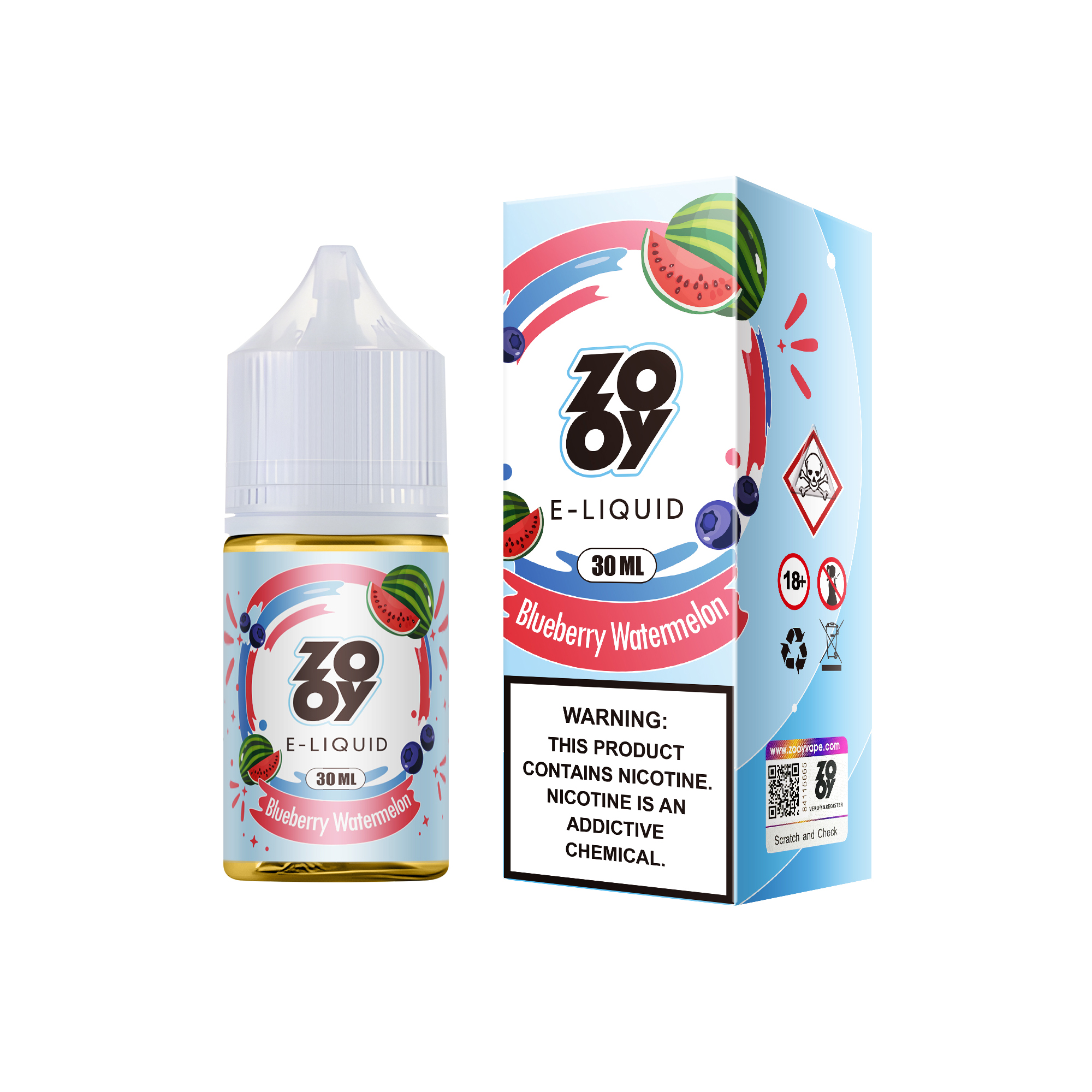 ZOOY 30ML E Liquid Refillable Oil