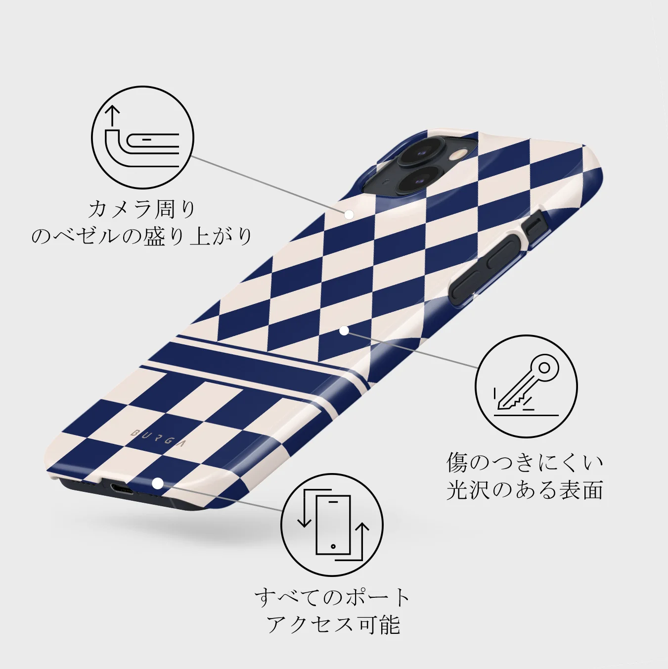 Check & Mate - iPhone 13 Mini ケース